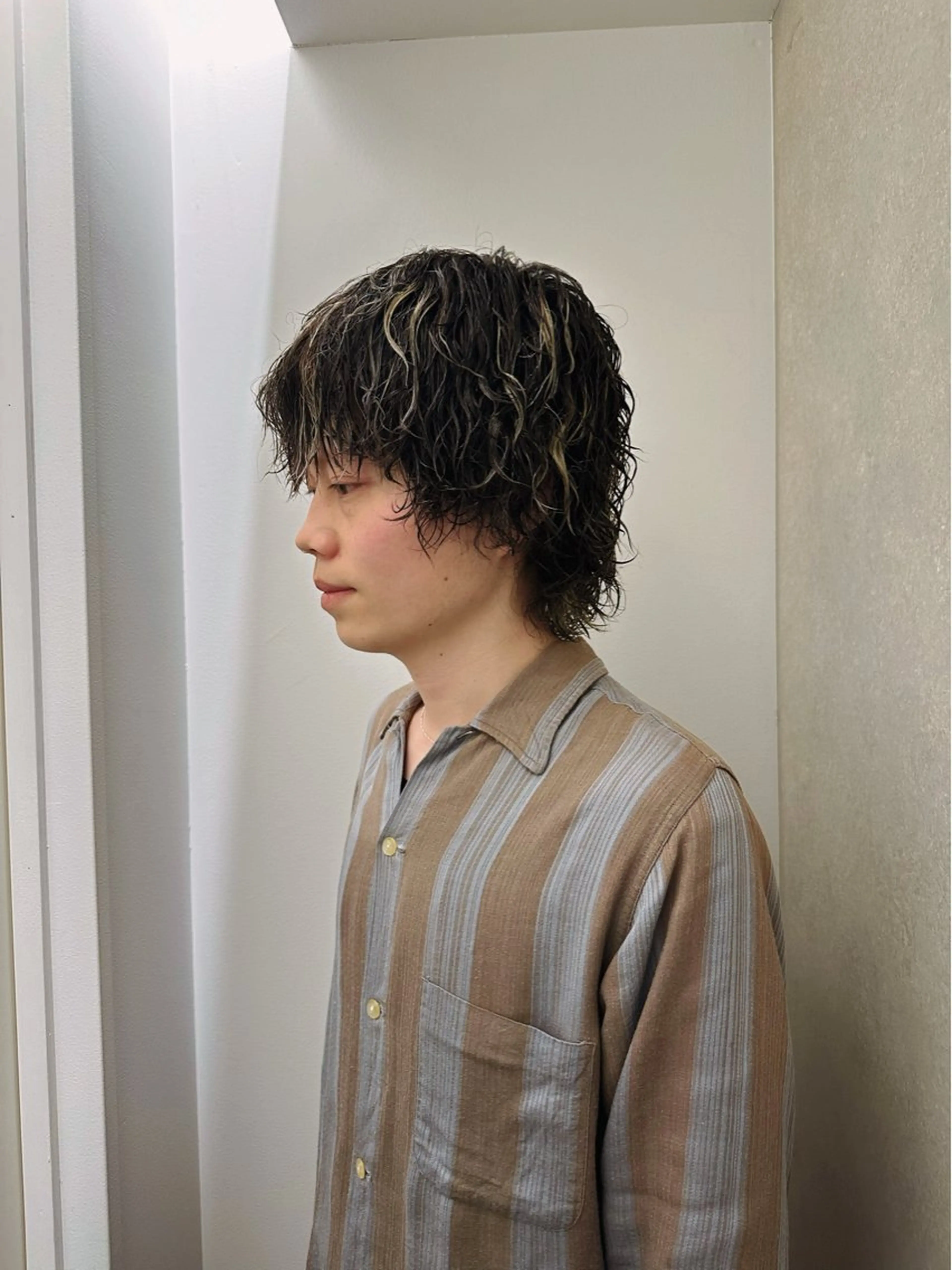 カラー パーマ メンズ パーマ HARE &nail ☪️remiのヘアスタイル
