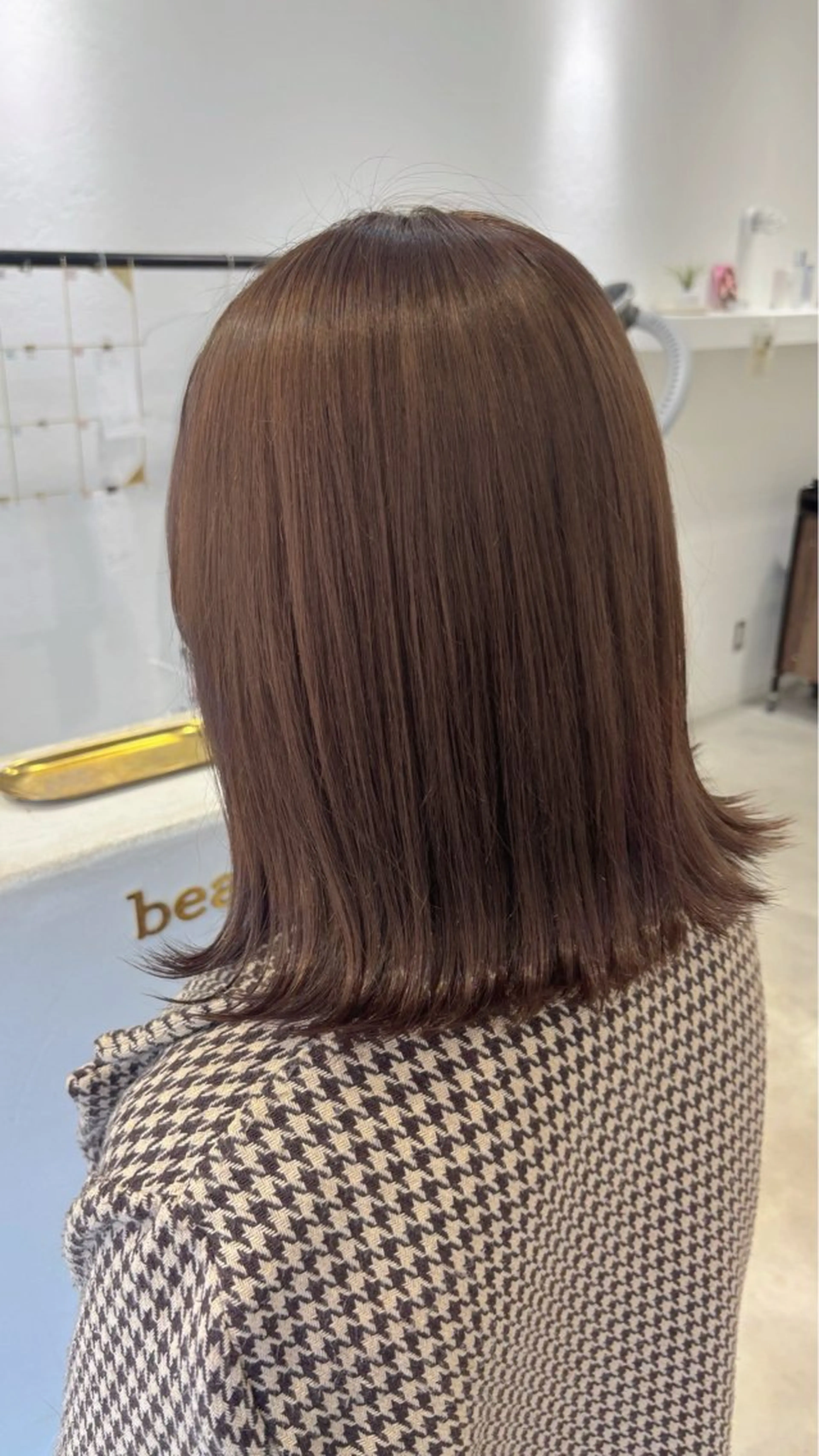 カラー ヘアカラー 石橋 華のヘアスタイル