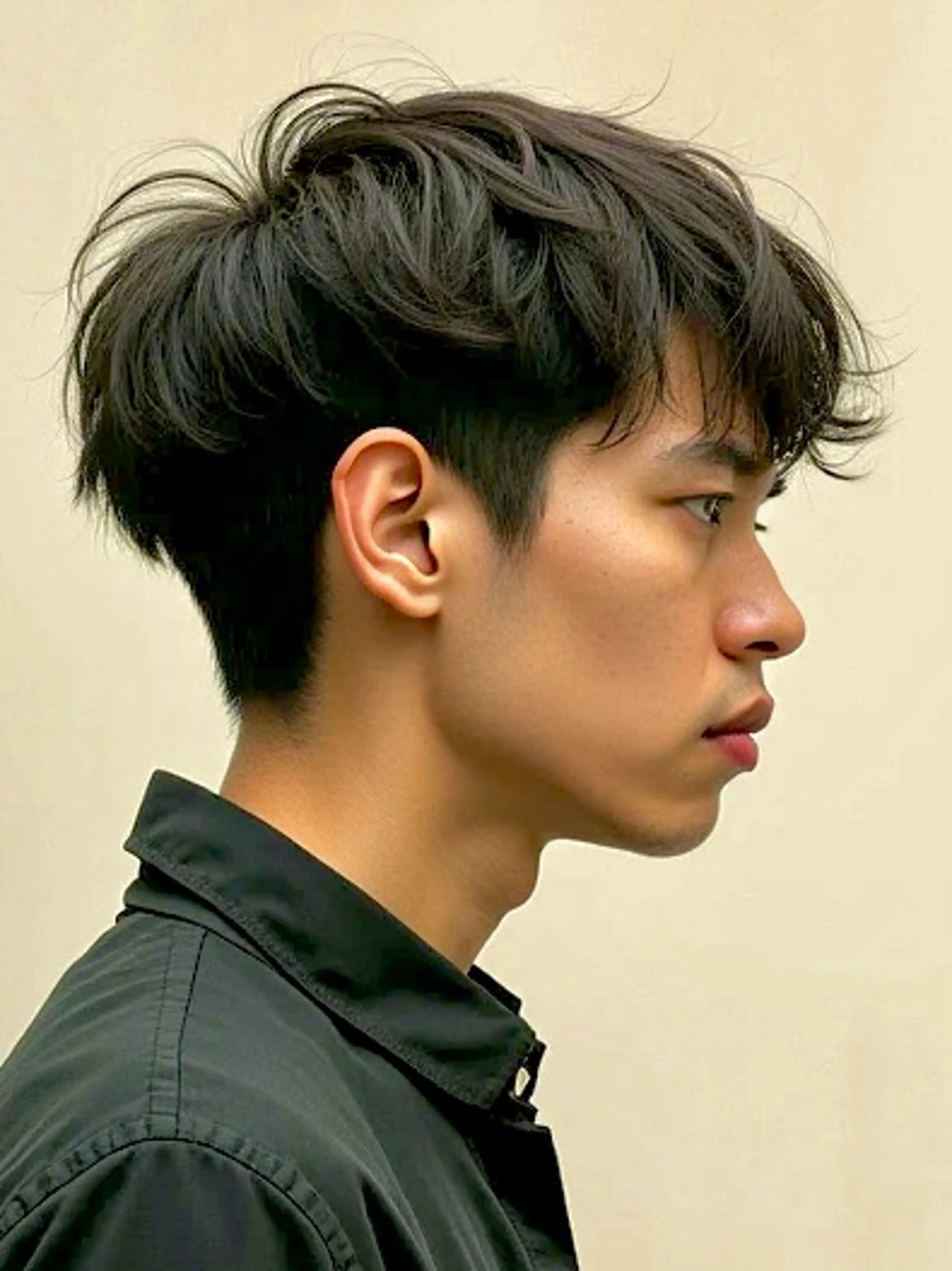 ショート カラー パーマ メンズ アップバング メンズパーマ スペインカール ツーブロック 刈り上げ 🎸メンズ/パーマ/ ショート🎸工藤達哉のヘアスタイル