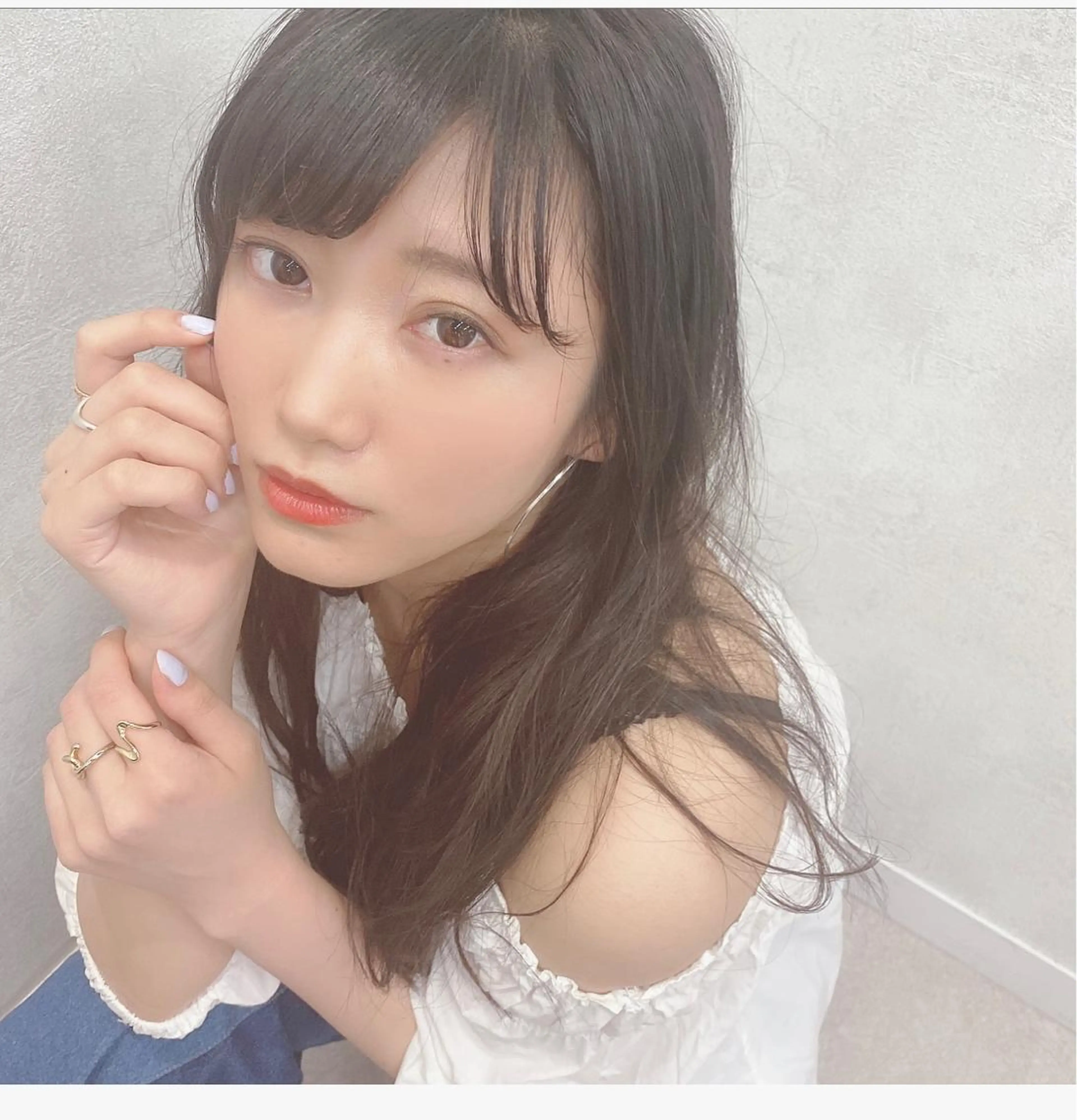 ロング sweep天神☁️ ルカ┊透明感カラーのヘアスタイル