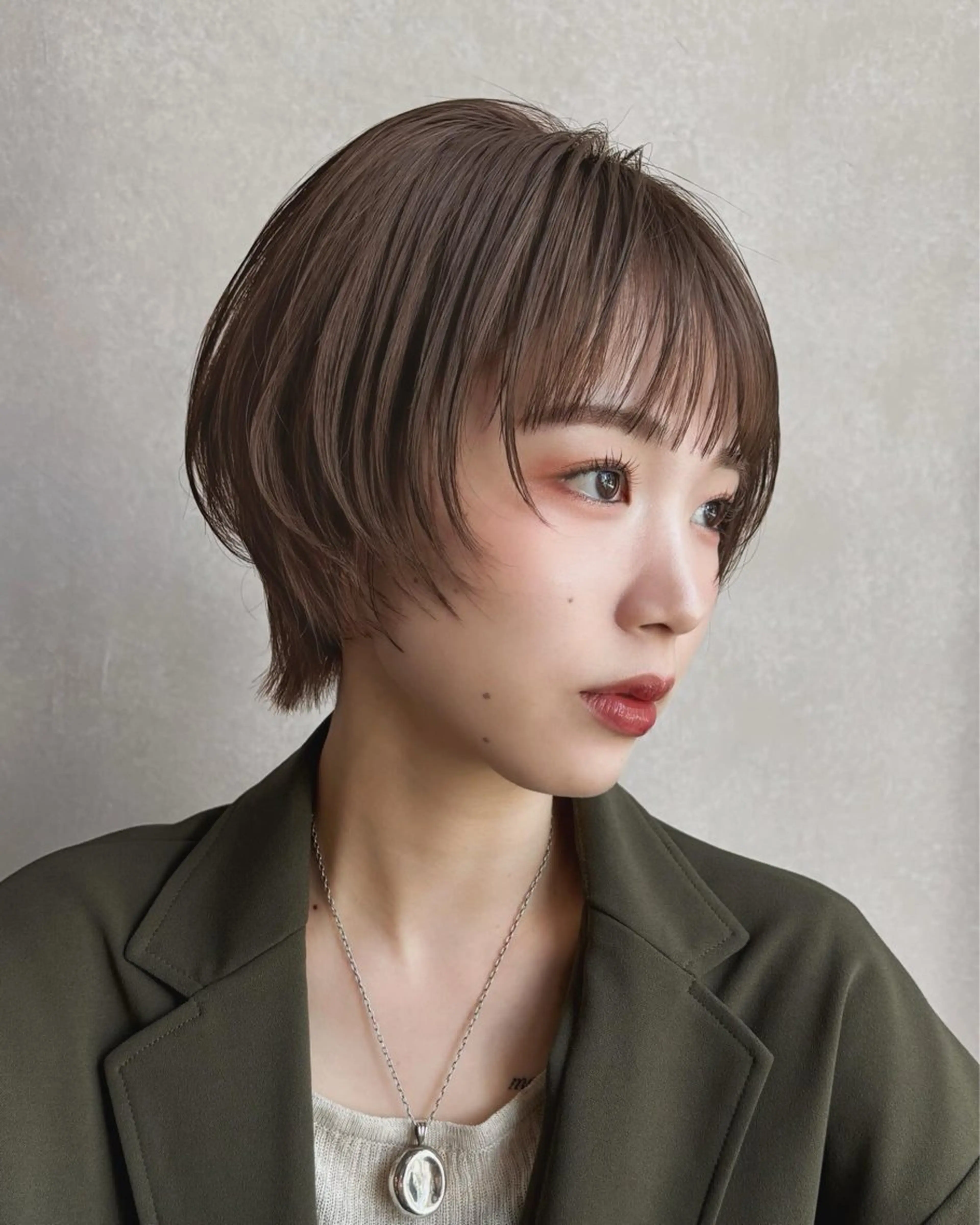 ショート カット ヘアカラー Mon/ショート/パ ーマのヘアスタイル