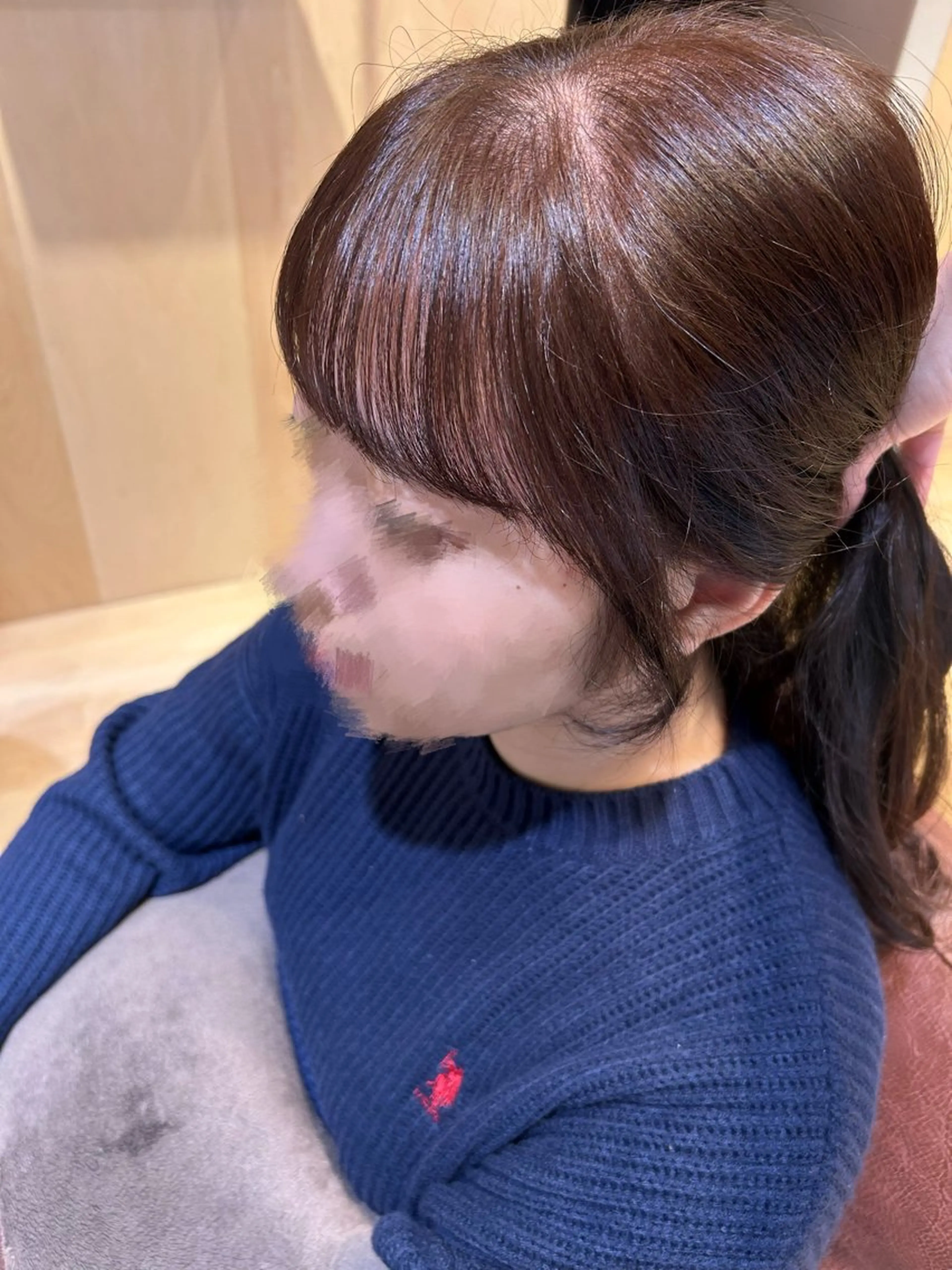 ミディアム カラー 顔周りカット 小顔カット カット ヘアカラー トリートメント 🎀natsuki /モテカラーのヘアスタイル