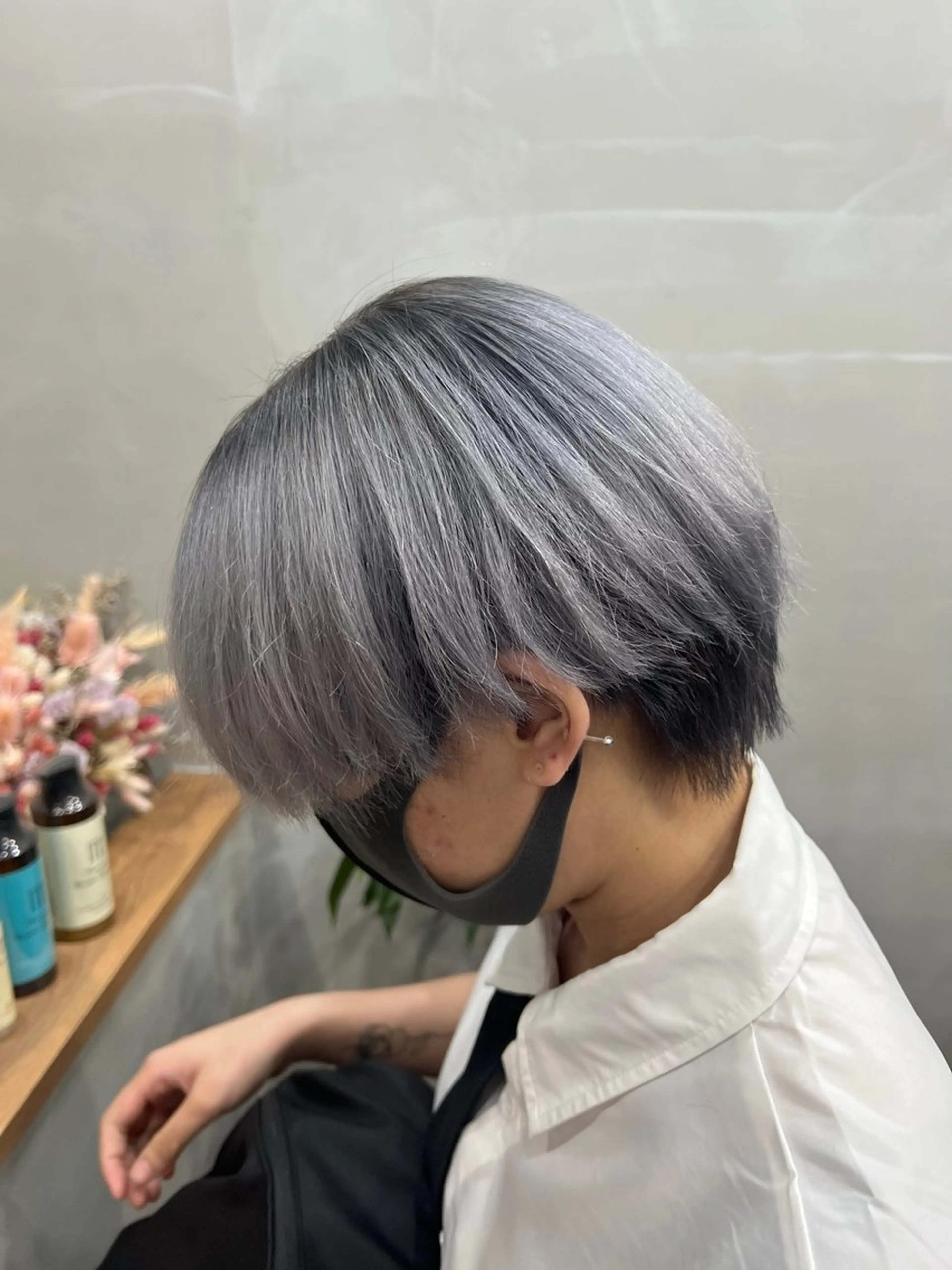 カラー メンズ 髪質改善 顔周り/髪質改善特化 /  店長 河井雄貴のヘアスタイル