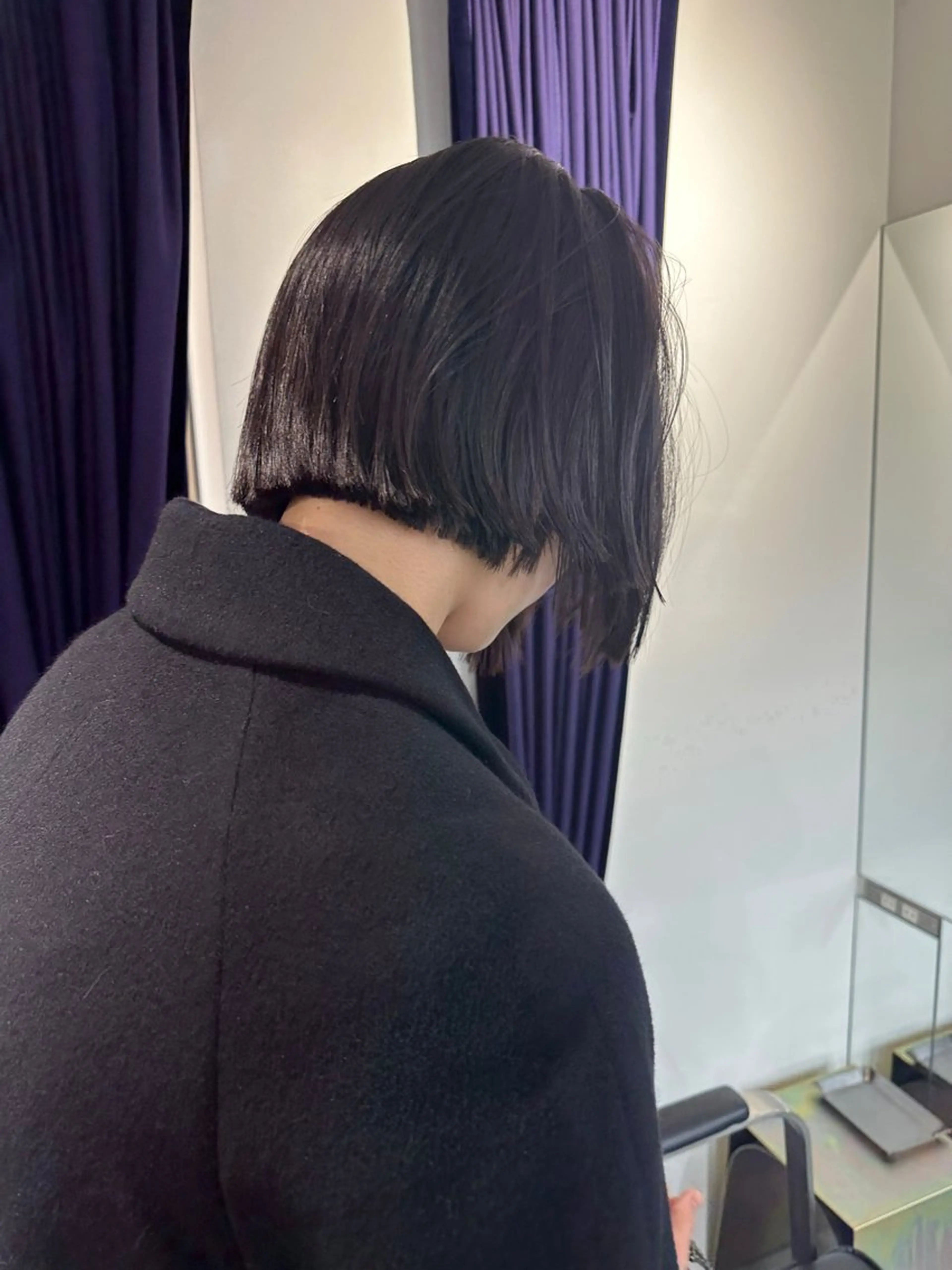 ショート カット ヘアカラー ボブ/似合わせカット /ニュアンスカラーのヘアスタイル