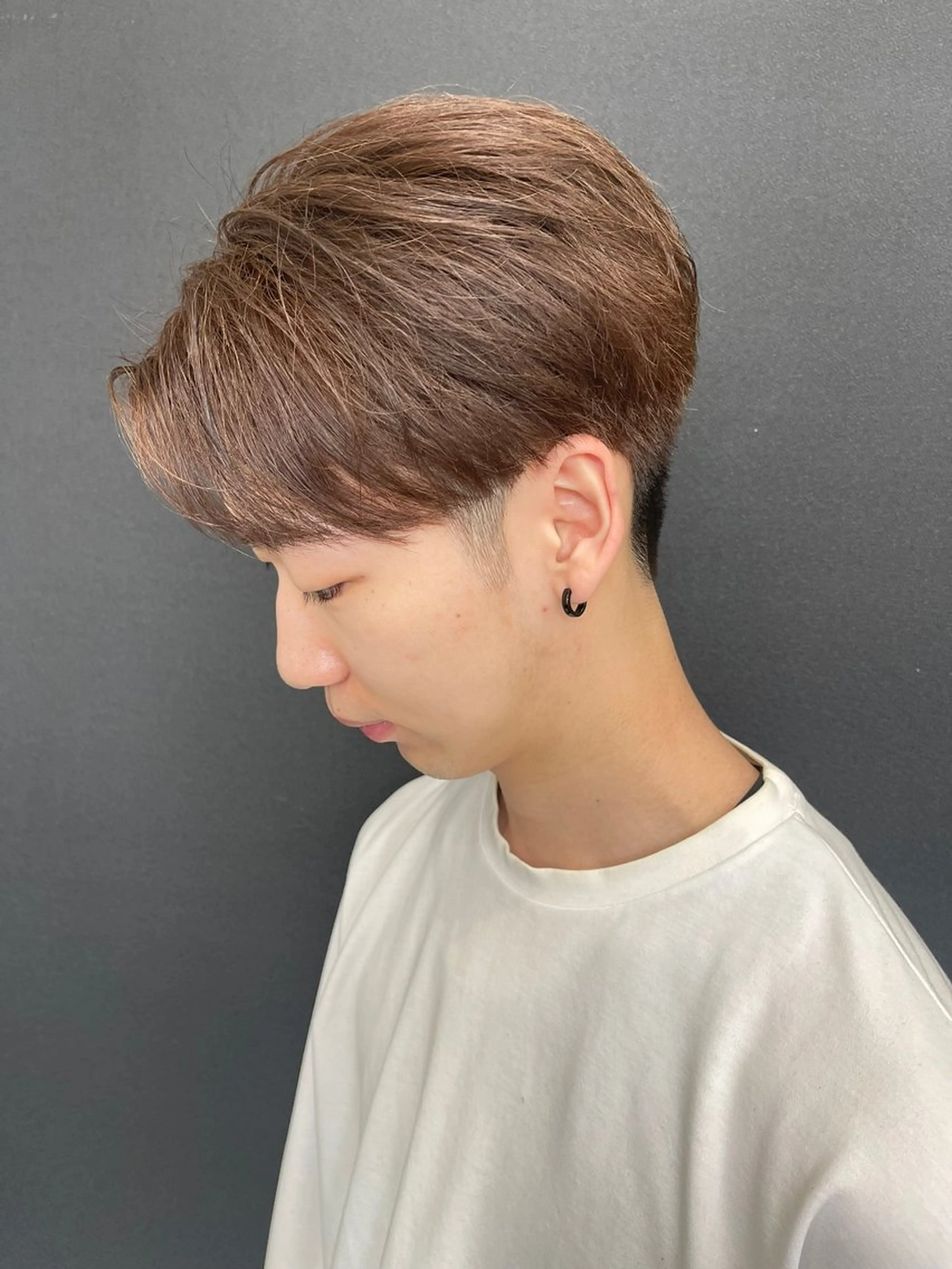 ミディアム カラー メンズ カット ヘアカラー トリートメント beautystadium529所属・高橋 裕利のヘアスタイル