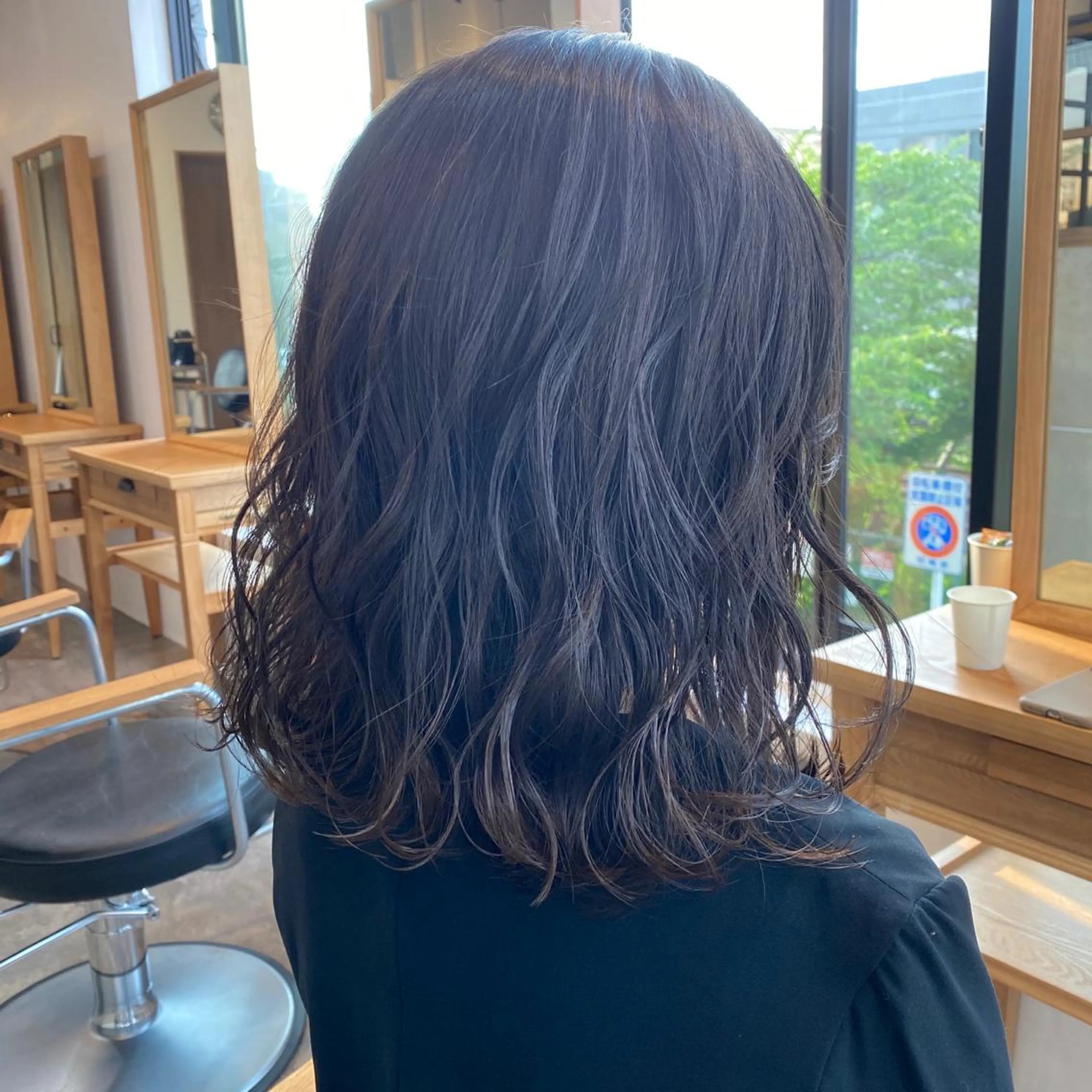 ミディアム カット ヘアカラー Lafith hair lit所属・今井 悠菜のヘアスタイル