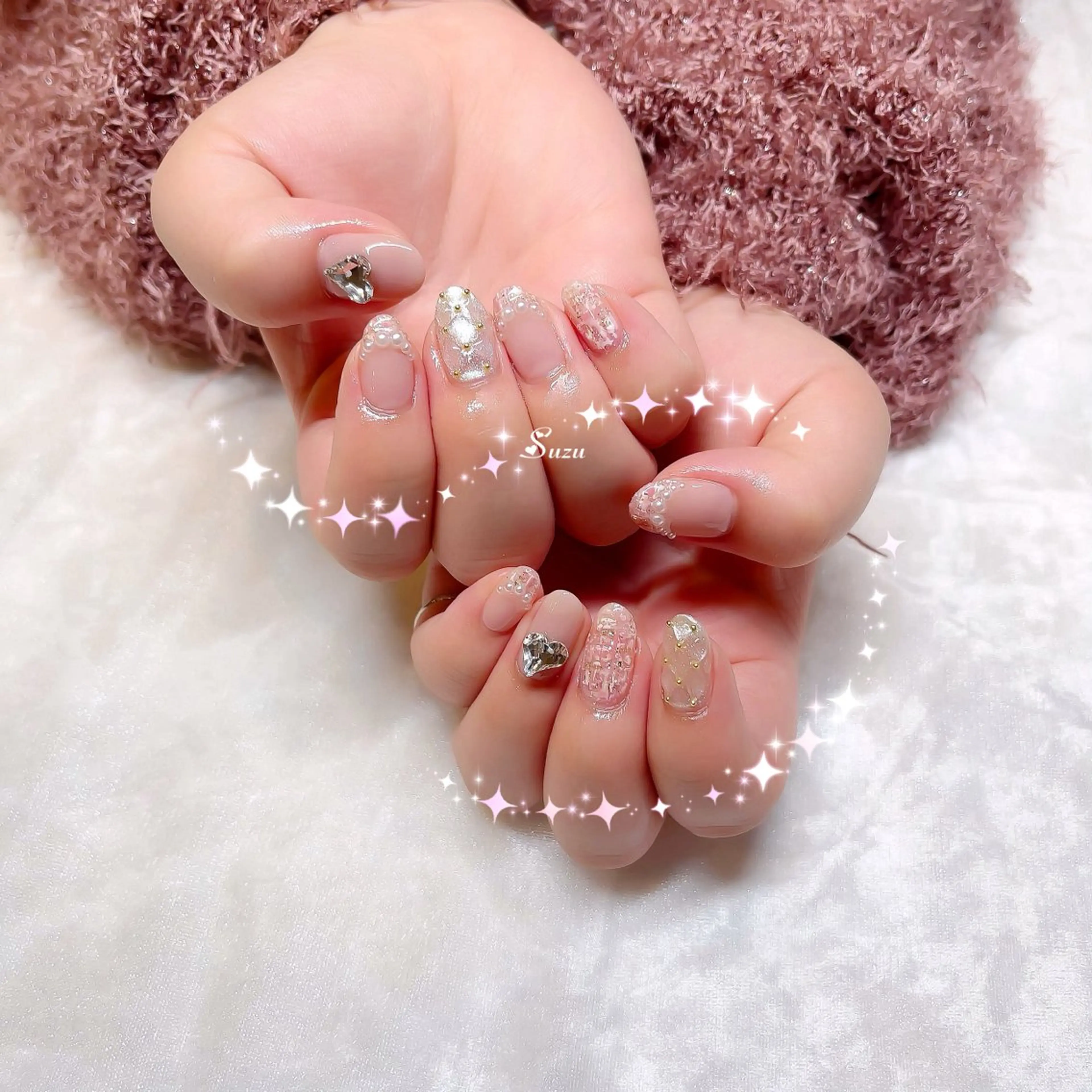 ネイル フレンチネイル 持ち込み Fairynails所属・Fairynails Suzuのネイルデザイン