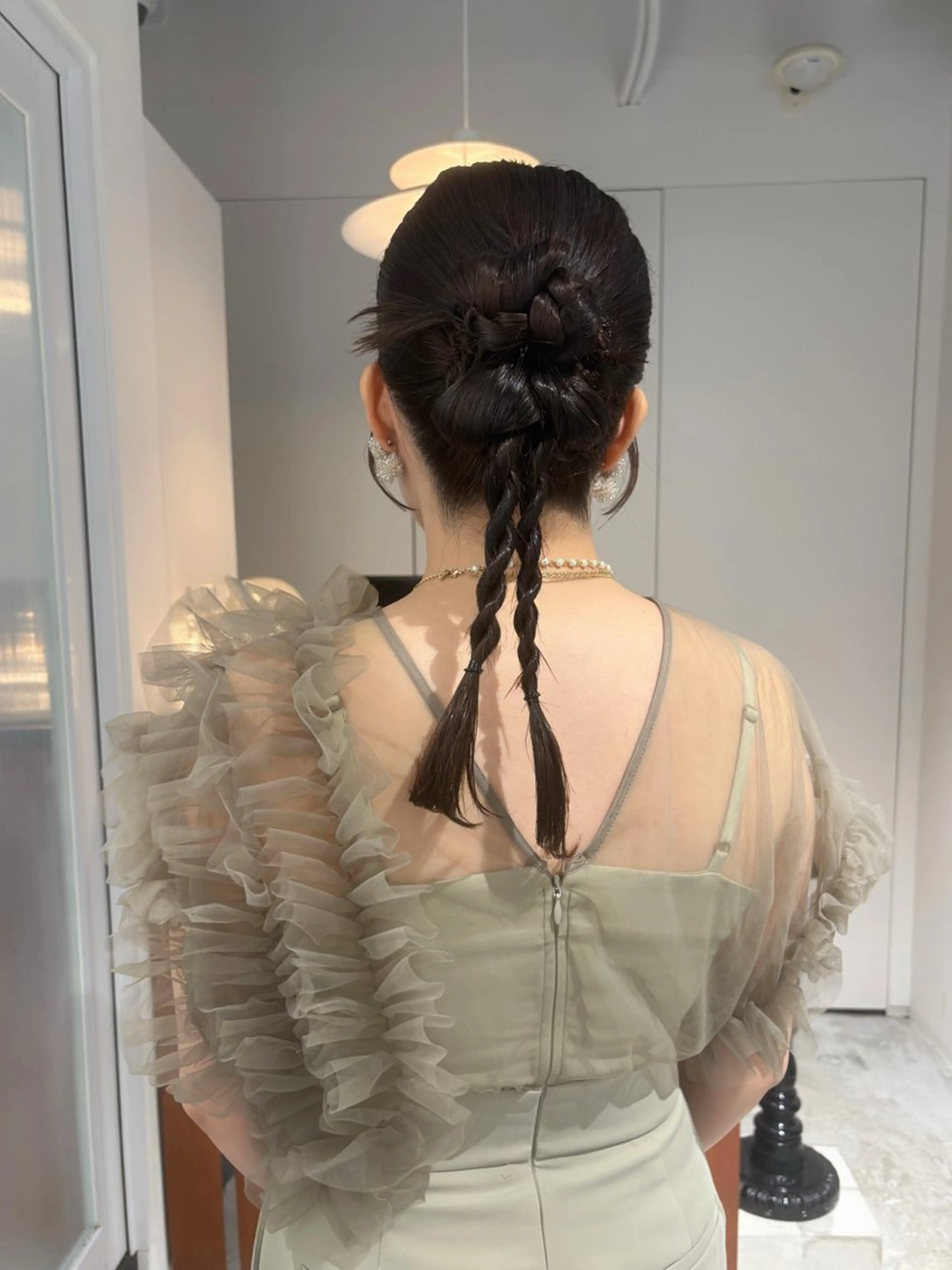 ロング ヘアアレンジ 原 菜帆のヘアスタイル
