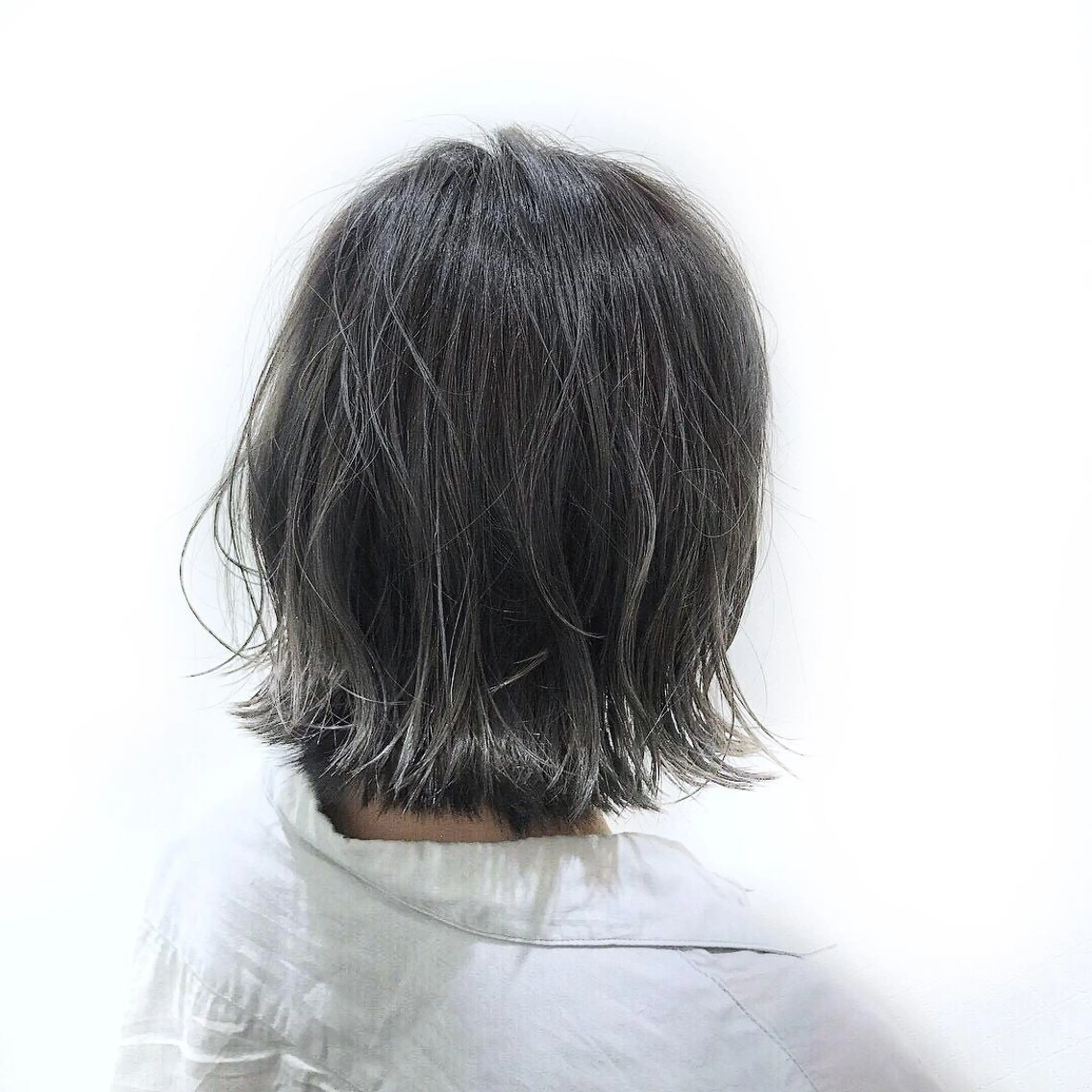 ミディアム カラー パーマ カット ヘッドスパ エリア人気No.1 美容室Ash西船橋のヘアスタイル