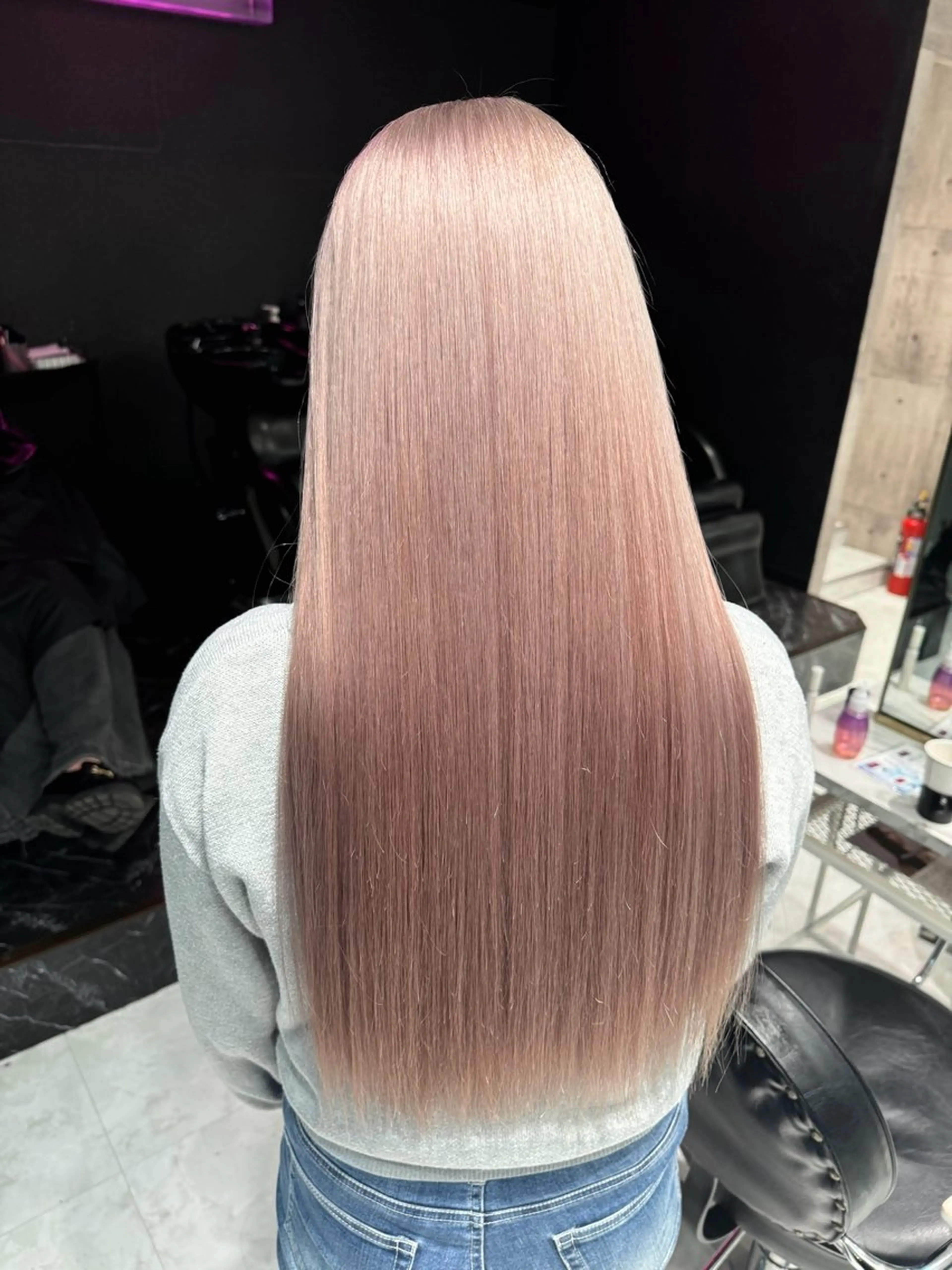 ロング カラー ハイトーンレイヤー 🦋🌷Shuriのヘアスタイル