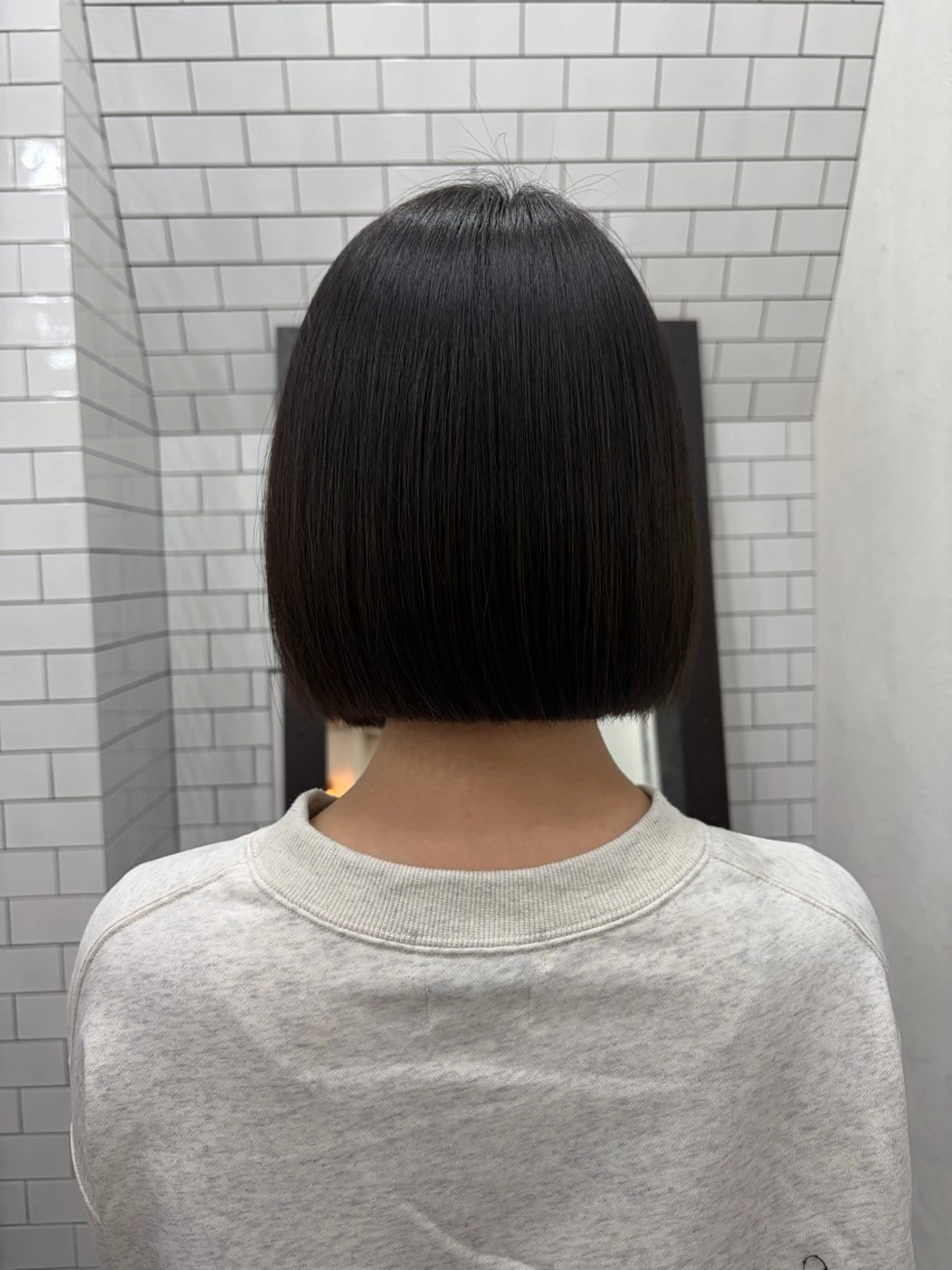 ショート 髪質改善 縮毛矯正 カット 縮毛矯正 妙見 知洋のヘアスタイル