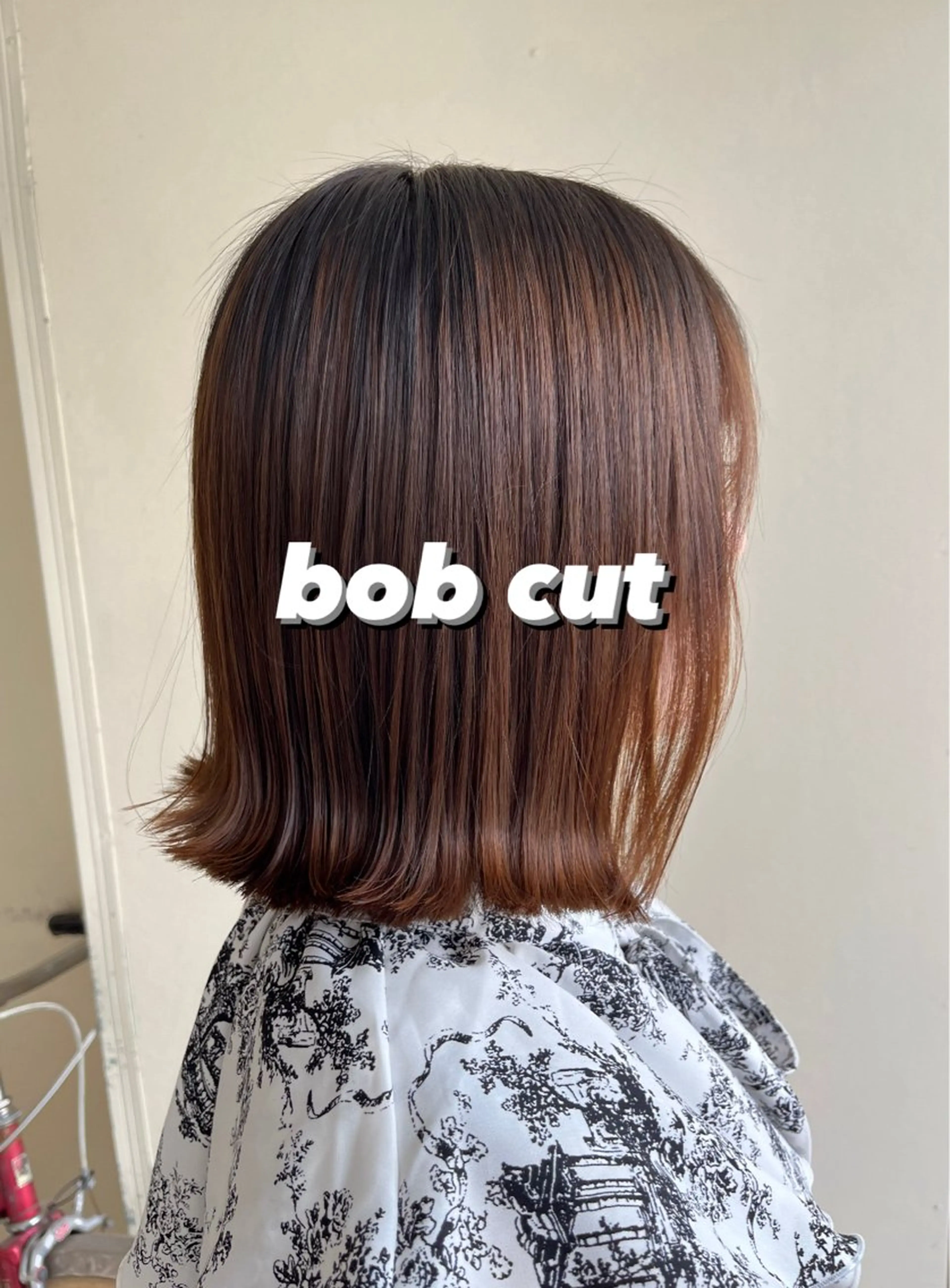 ミディアム ボブ カット カシェリタヘア🫧 KOKORO  💞のヘアスタイル