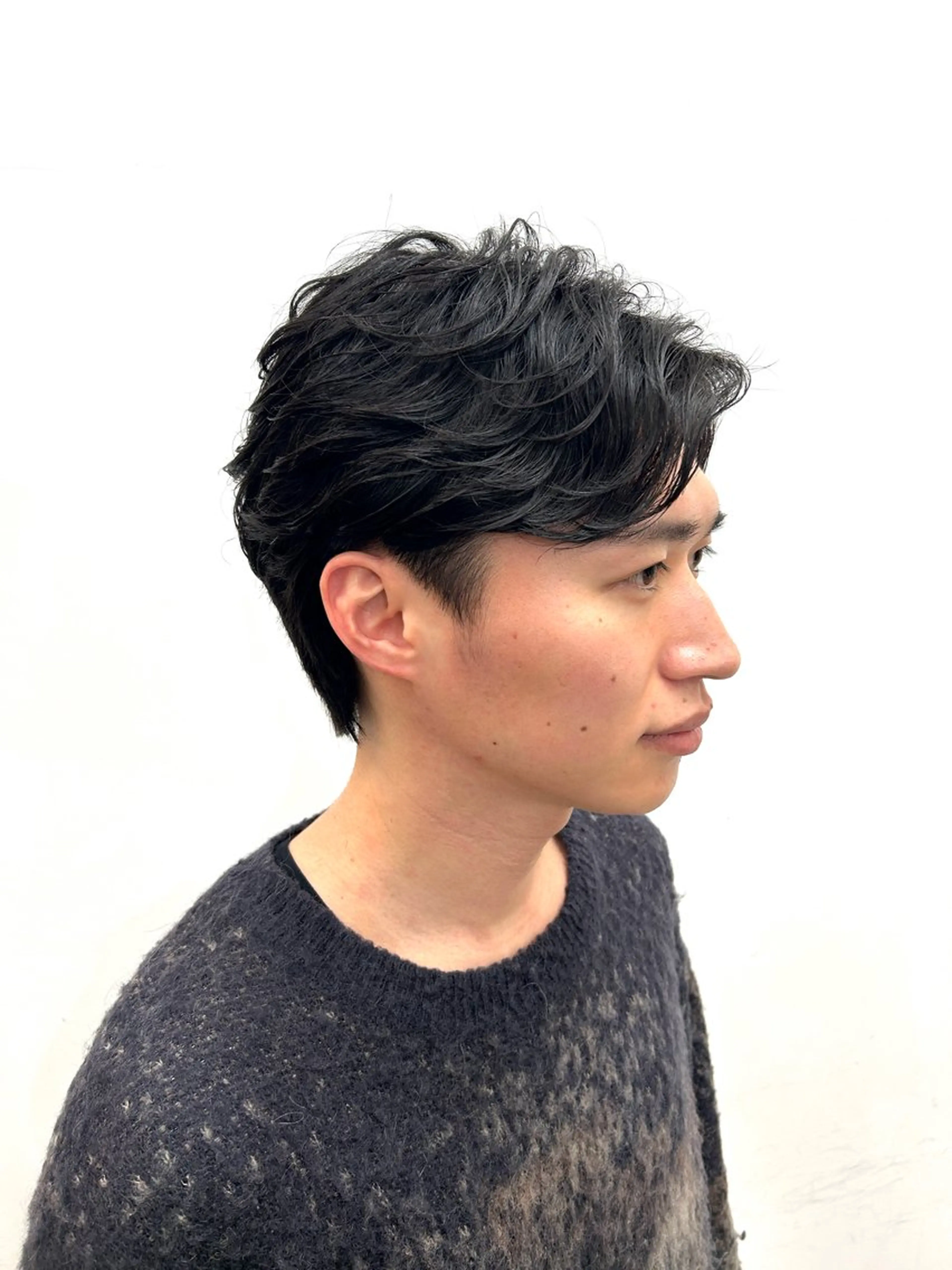 ショート カット パーマ ma am zee所属・篠原一成/ メンズパーマ特化のヘアスタイル