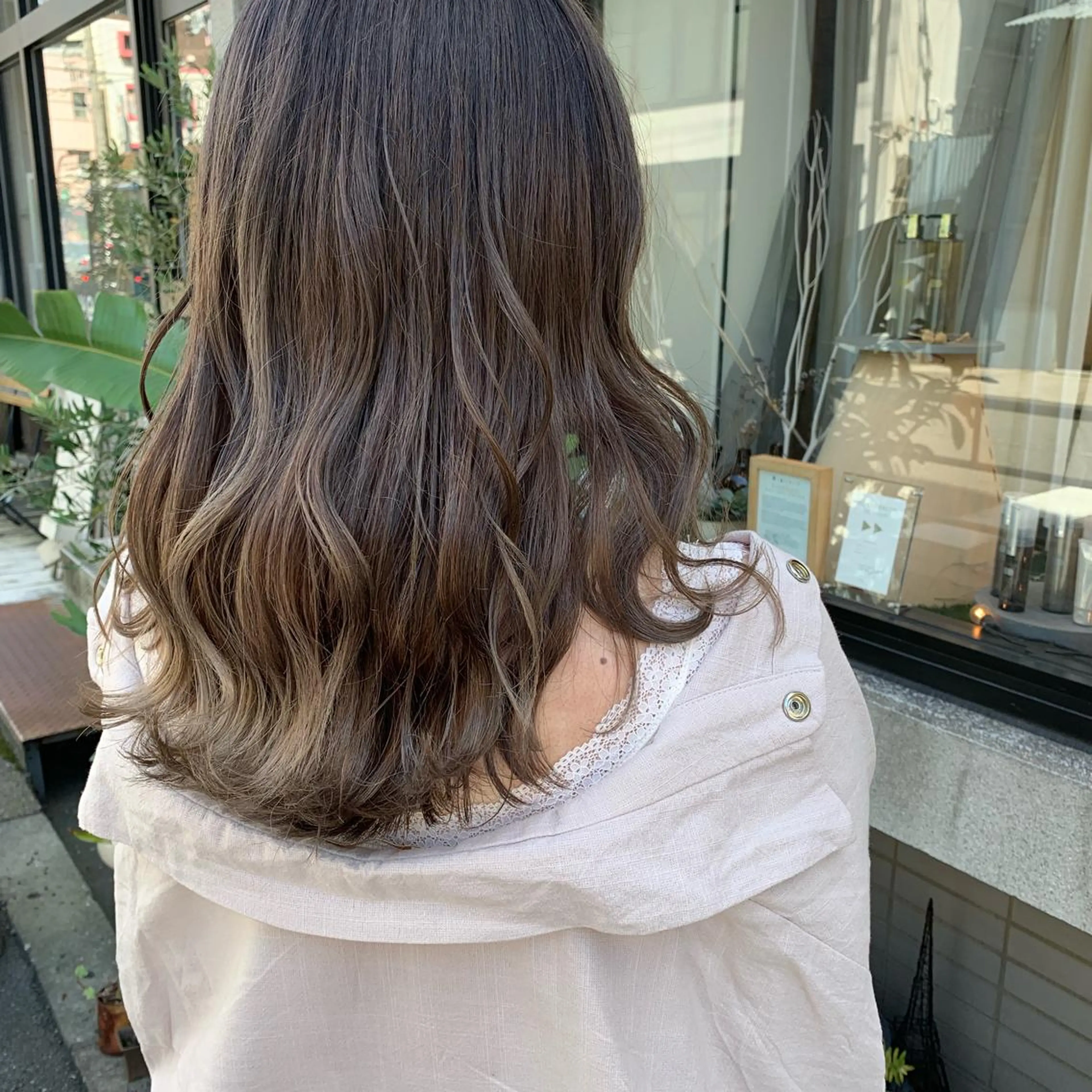 ロング 艶髪color💎髪 質改善ストレート大吉のヘアスタイル