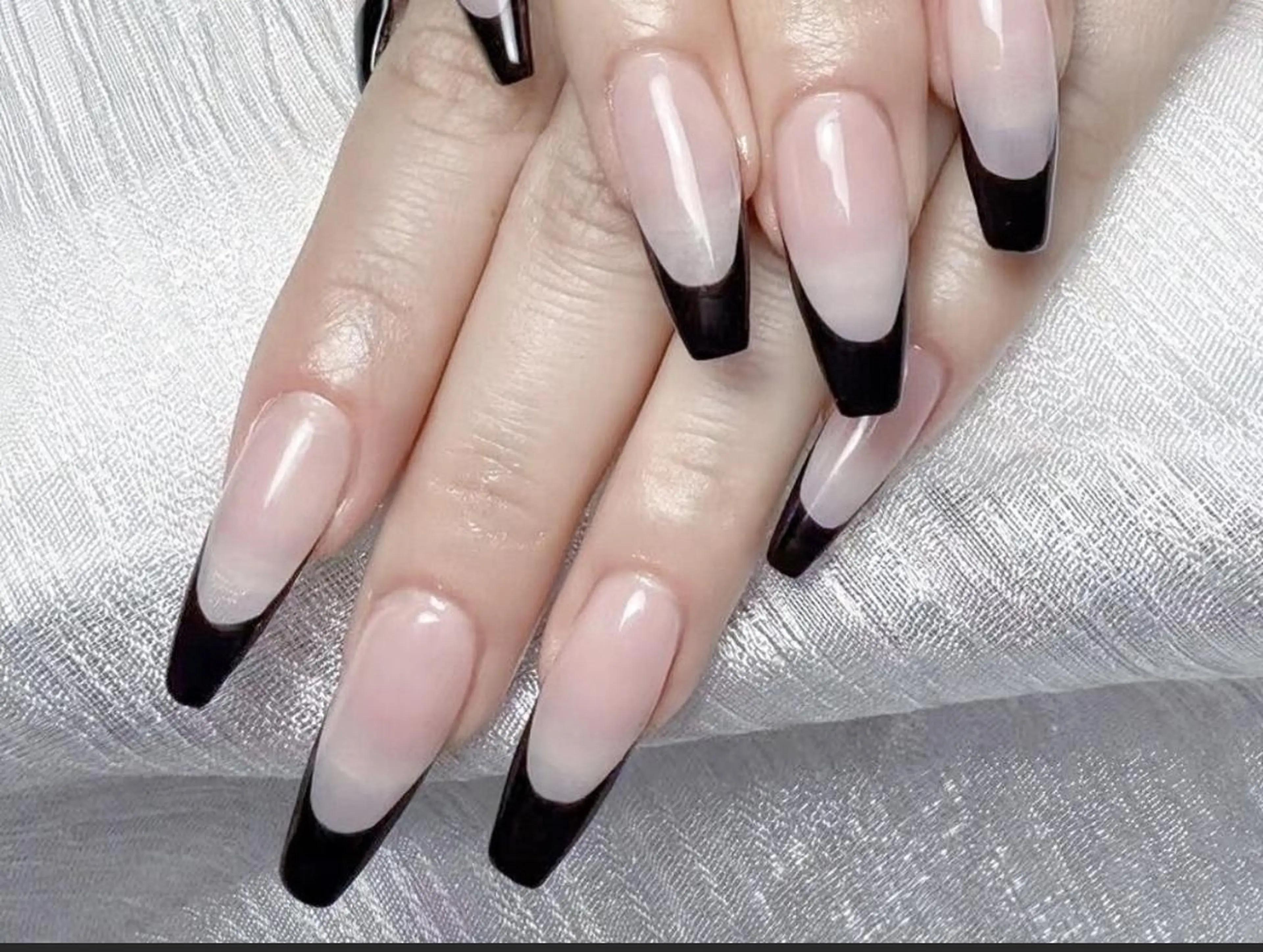 ネイル 🎀彩羽チップ 長さだし専門🎀のネイルデザイン