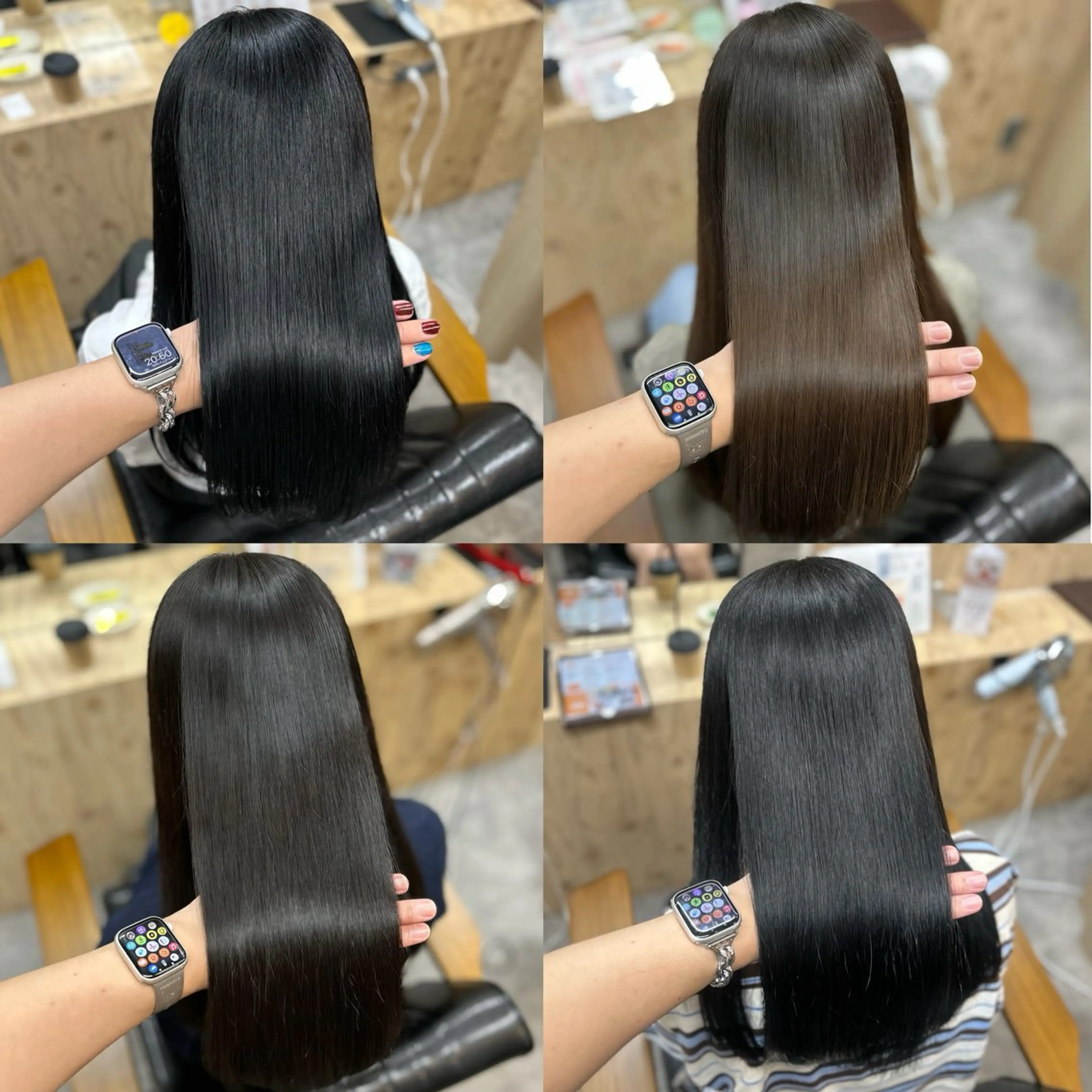 🌟U24ミニモ学割50%offクーポン🌟カット+美髪縮毛矯正+髪質改善トリートメントの写真