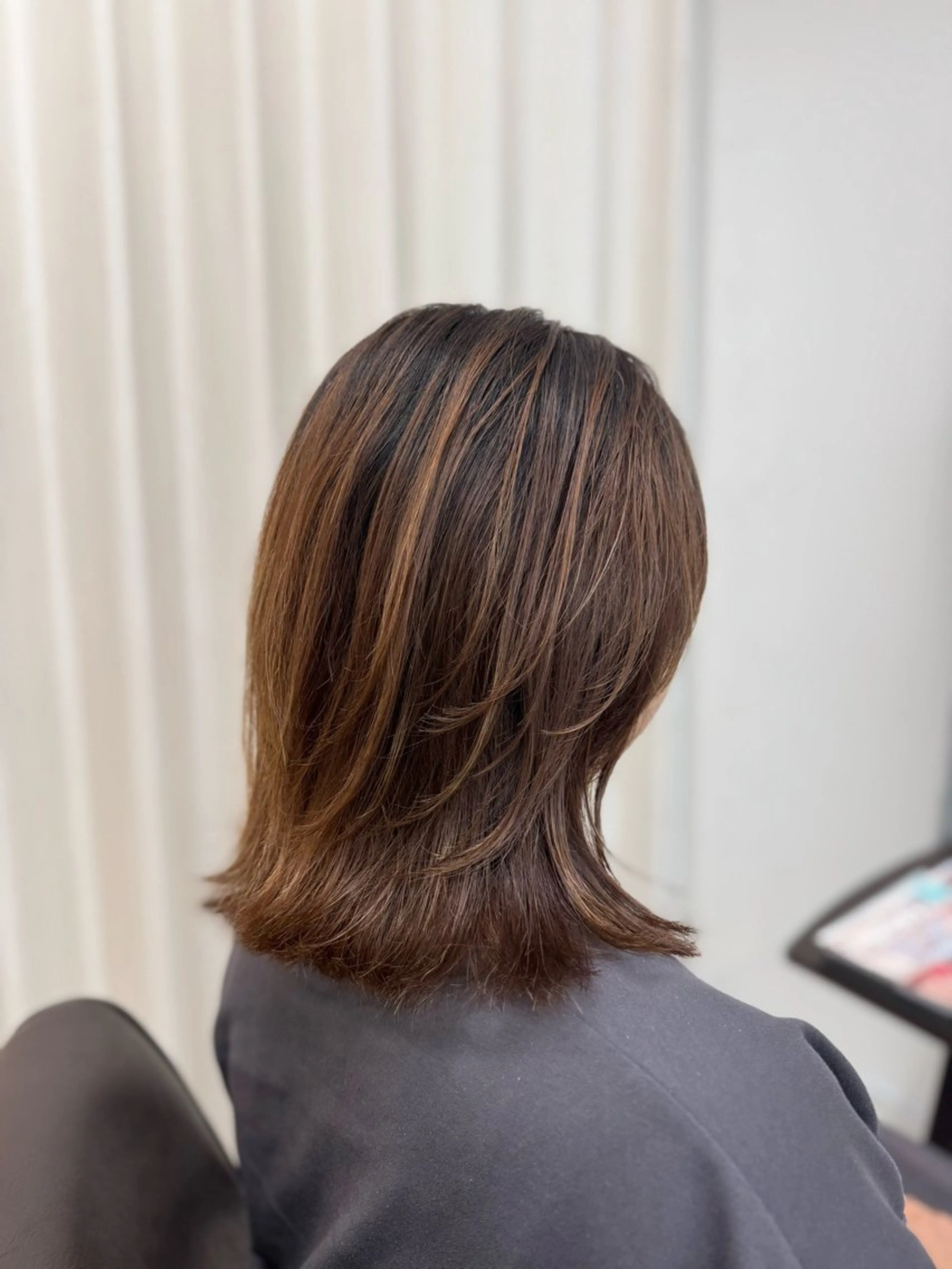 ミディアム 田島拓海 LEV. ボブカットのヘアスタイル