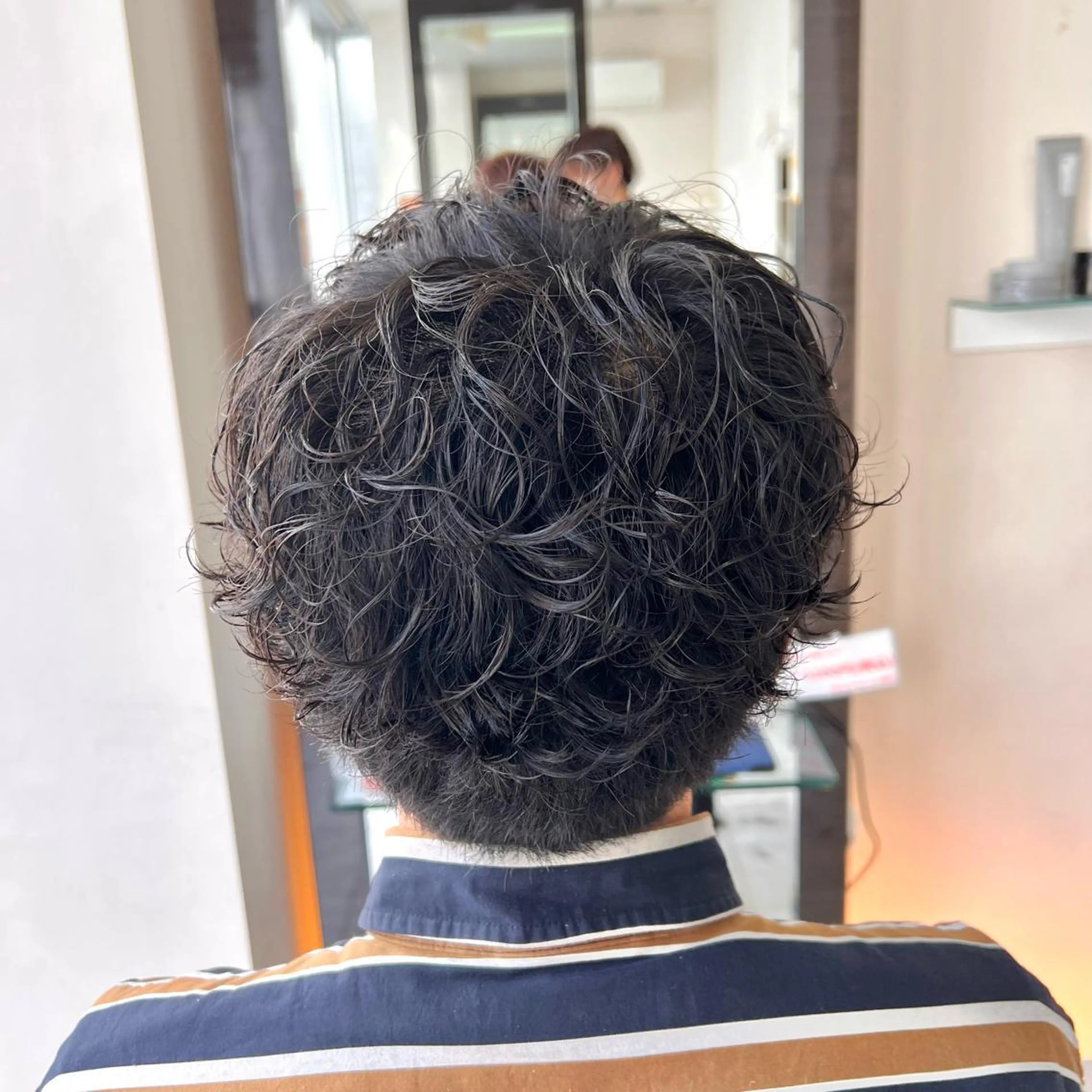 パーマ メンズ アグヘアーシータ所属・🤩メンズカット/ パーマ山本🤩のヘアスタイル