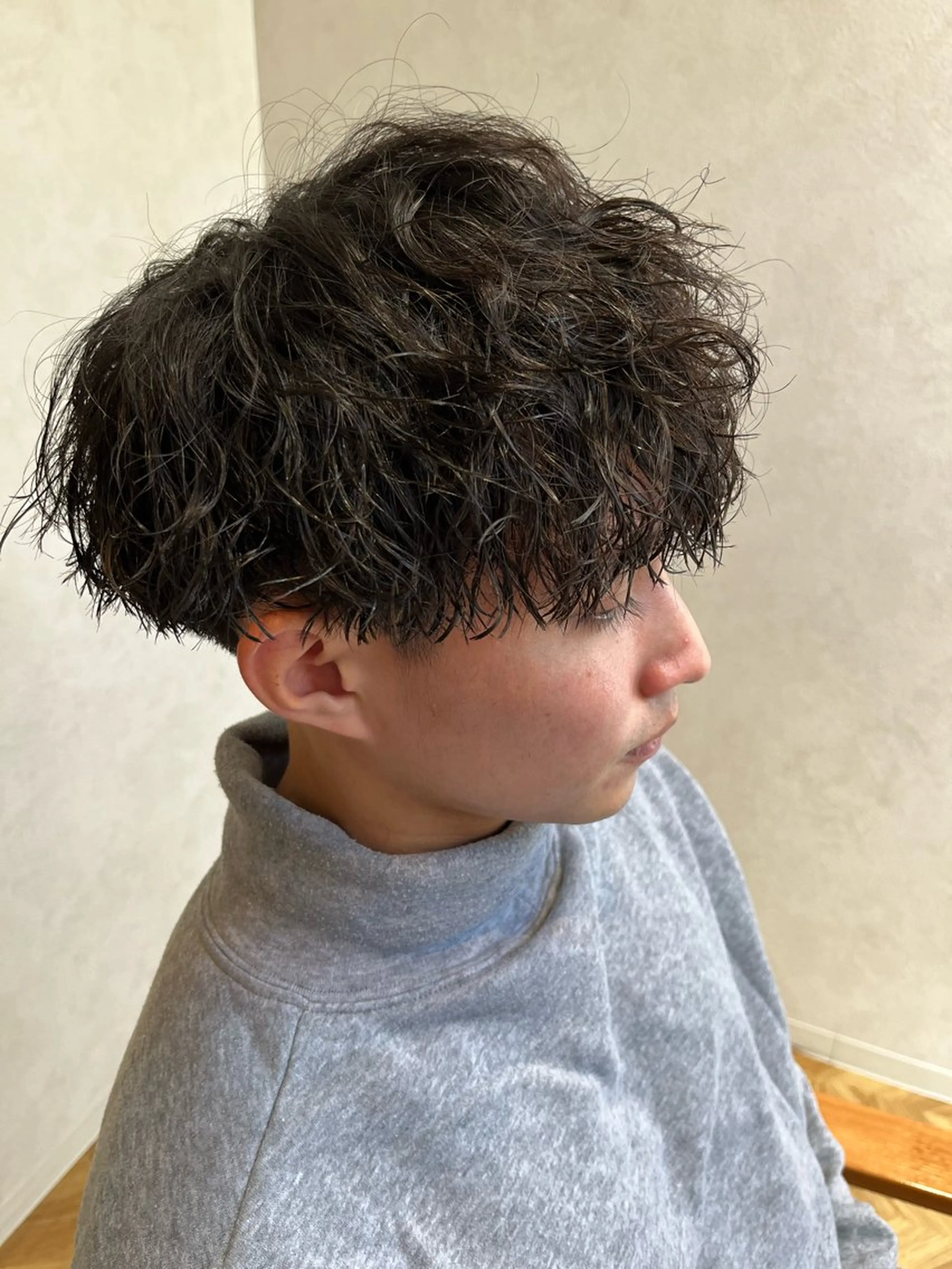 パーマ メンズ カット パーマ 💜N°大分 三浦　髪質改善💜のヘアスタイル