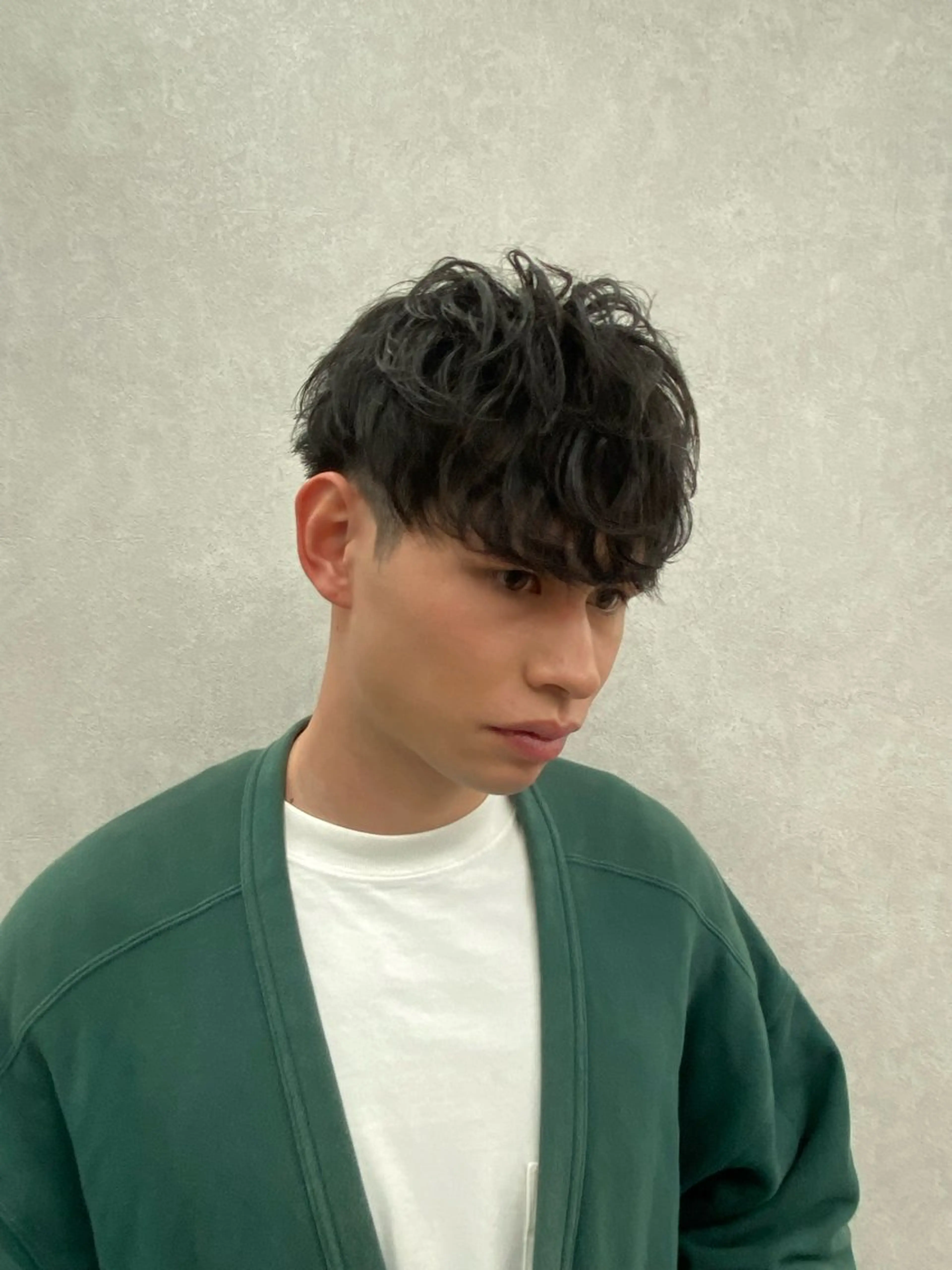 ショート メンズ マッシュ ショートヘア 岩井 虎大郎のヘアスタイル