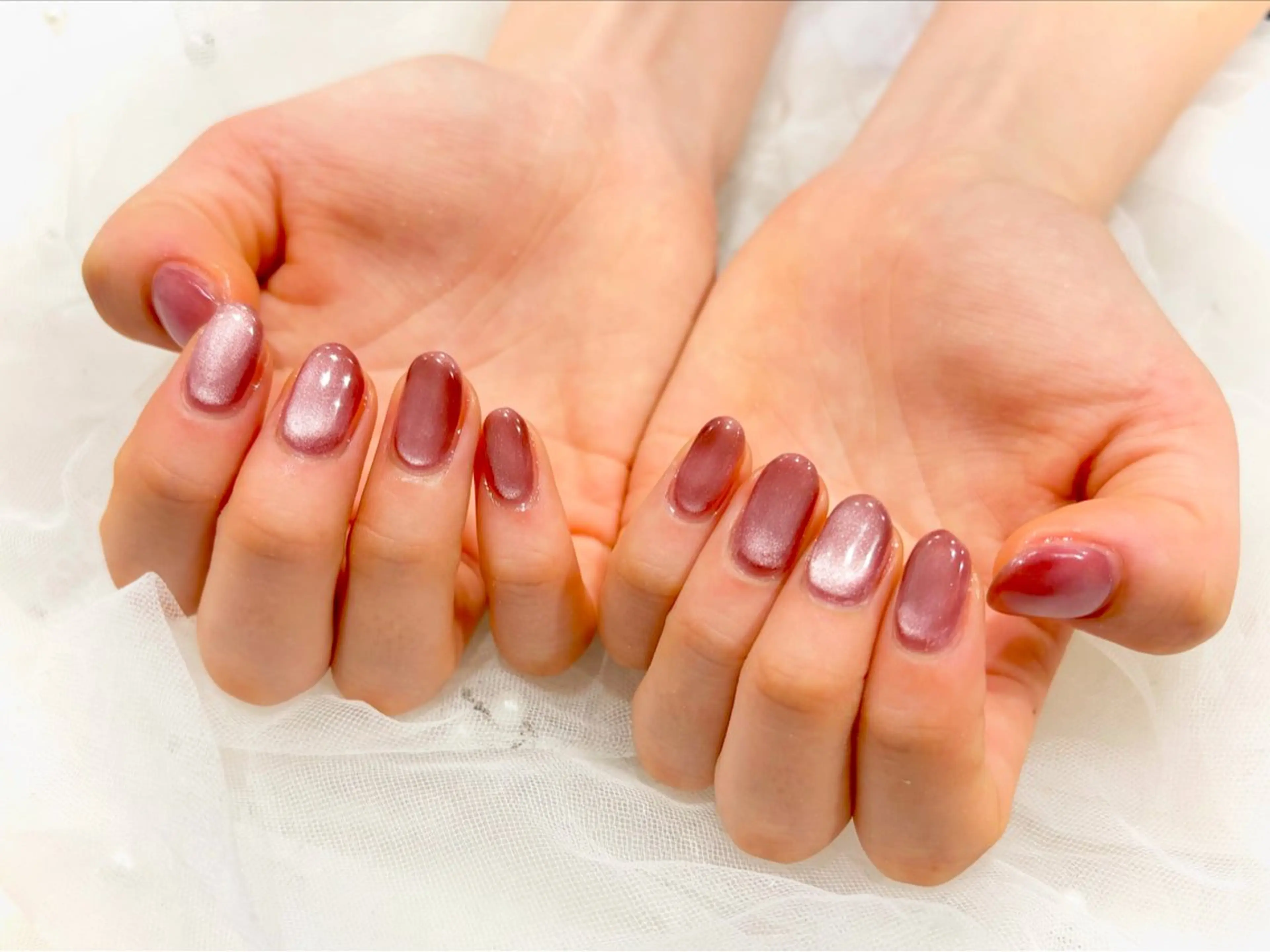 ネイル マグネットネイル ハンドネイル Nail salon Cielel⟡Ayaのネイルデザイン