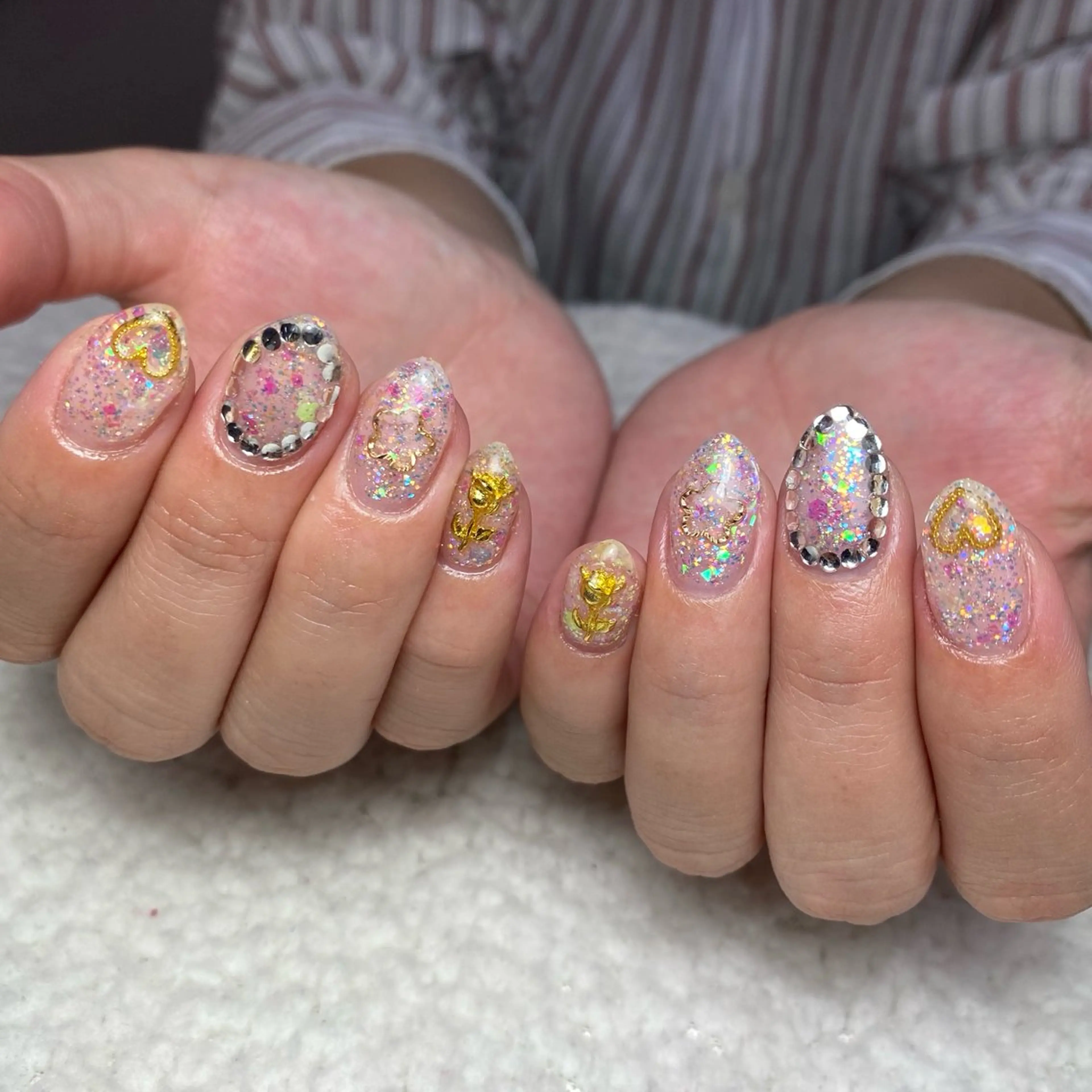 ネイル キラキラネイル ラメ(グリッター) ハンドネイル COCO+所属・COCO +のエステ・リラクイメージ