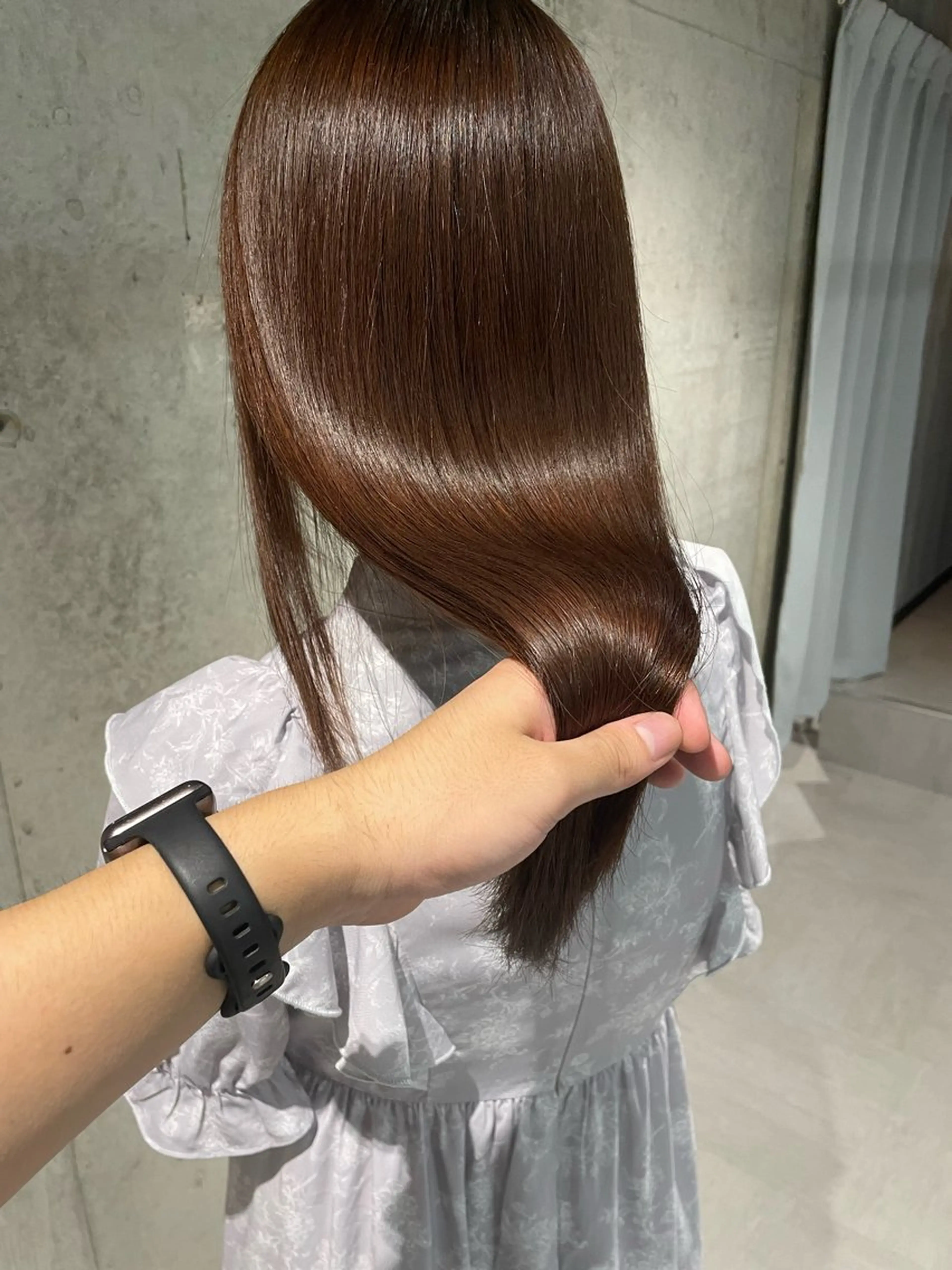 ロング 縮毛矯正 トリートメント MAHORA所属・DAIKI ダイキのヘアスタイル