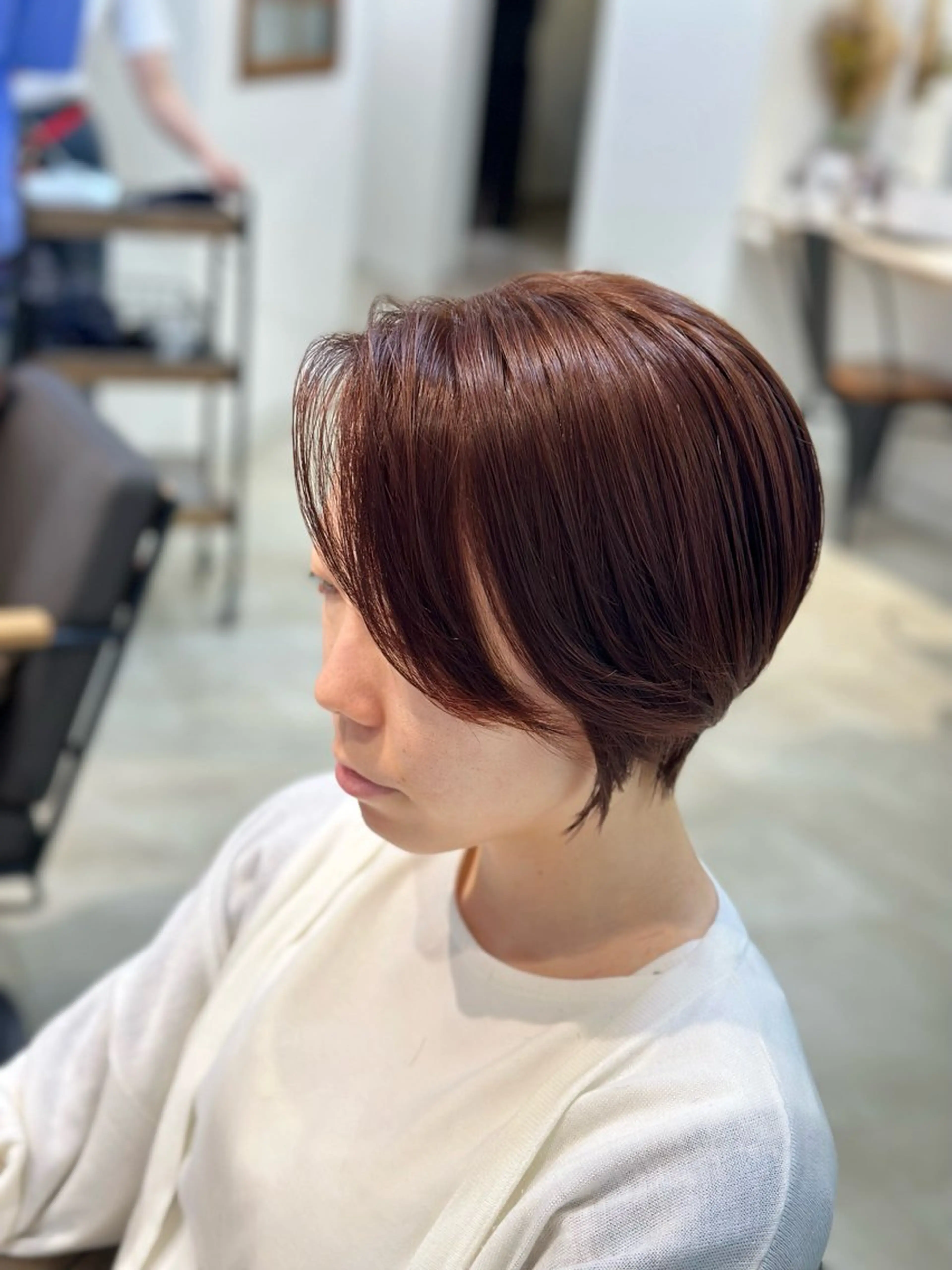 ショート カラー メンズカット/パーマ 👟黒田紗名👟のヘアスタイル