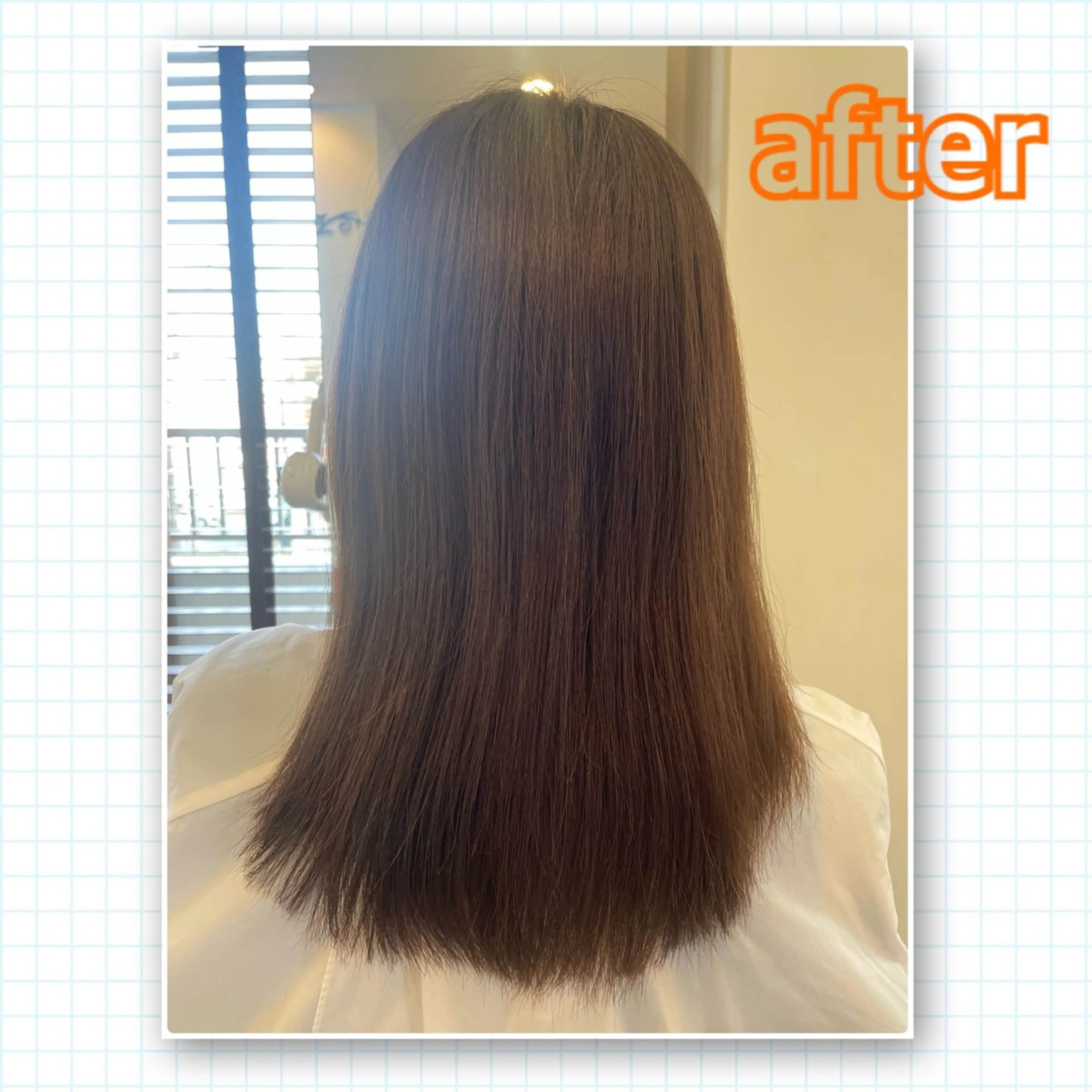セミロング アミーベル🧸🧡 井口店✂️しおりのヘアスタイル
