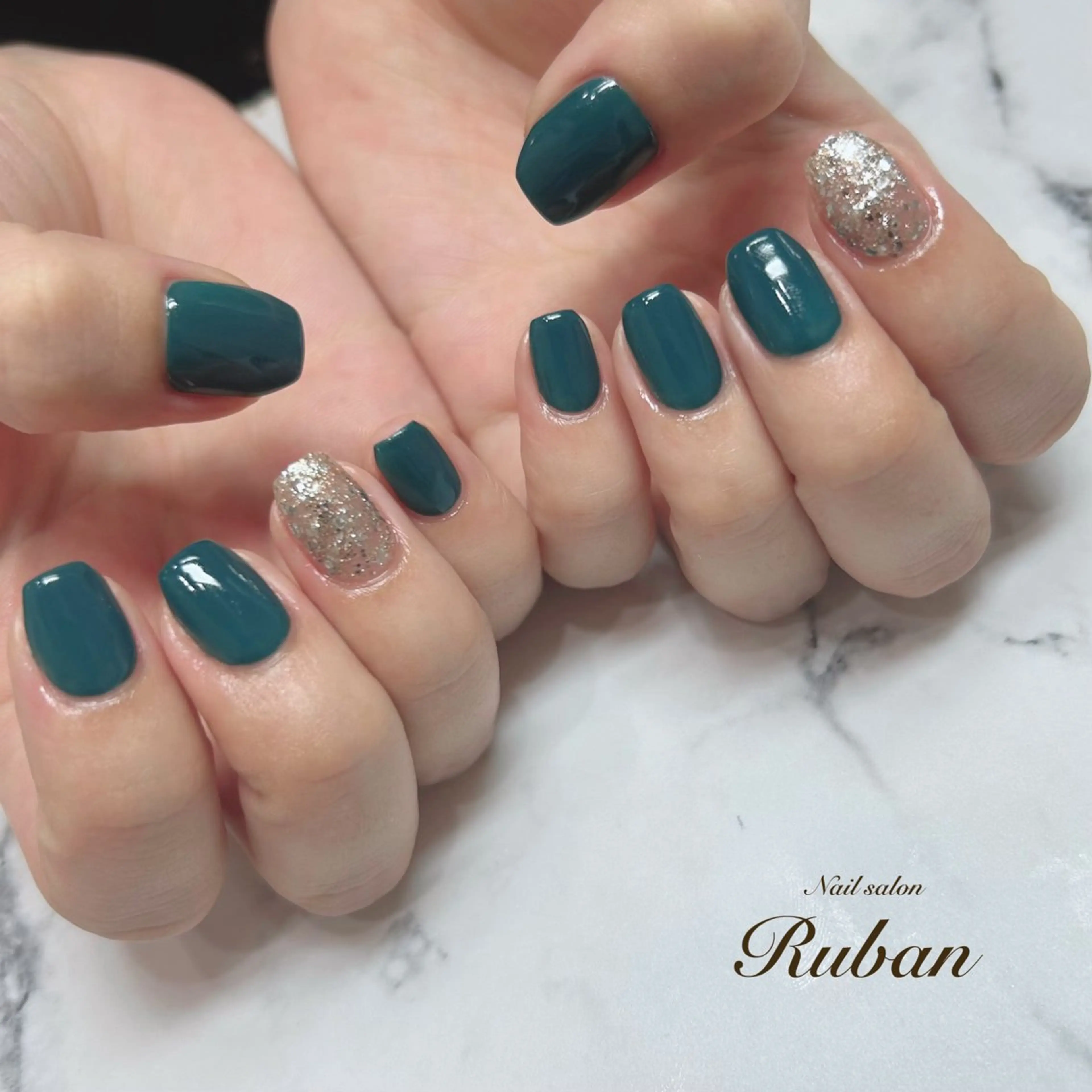 ネイル ワンカラーネイル Nail salon Ruban所属・Nail salon Rubanのネイルデザイン
