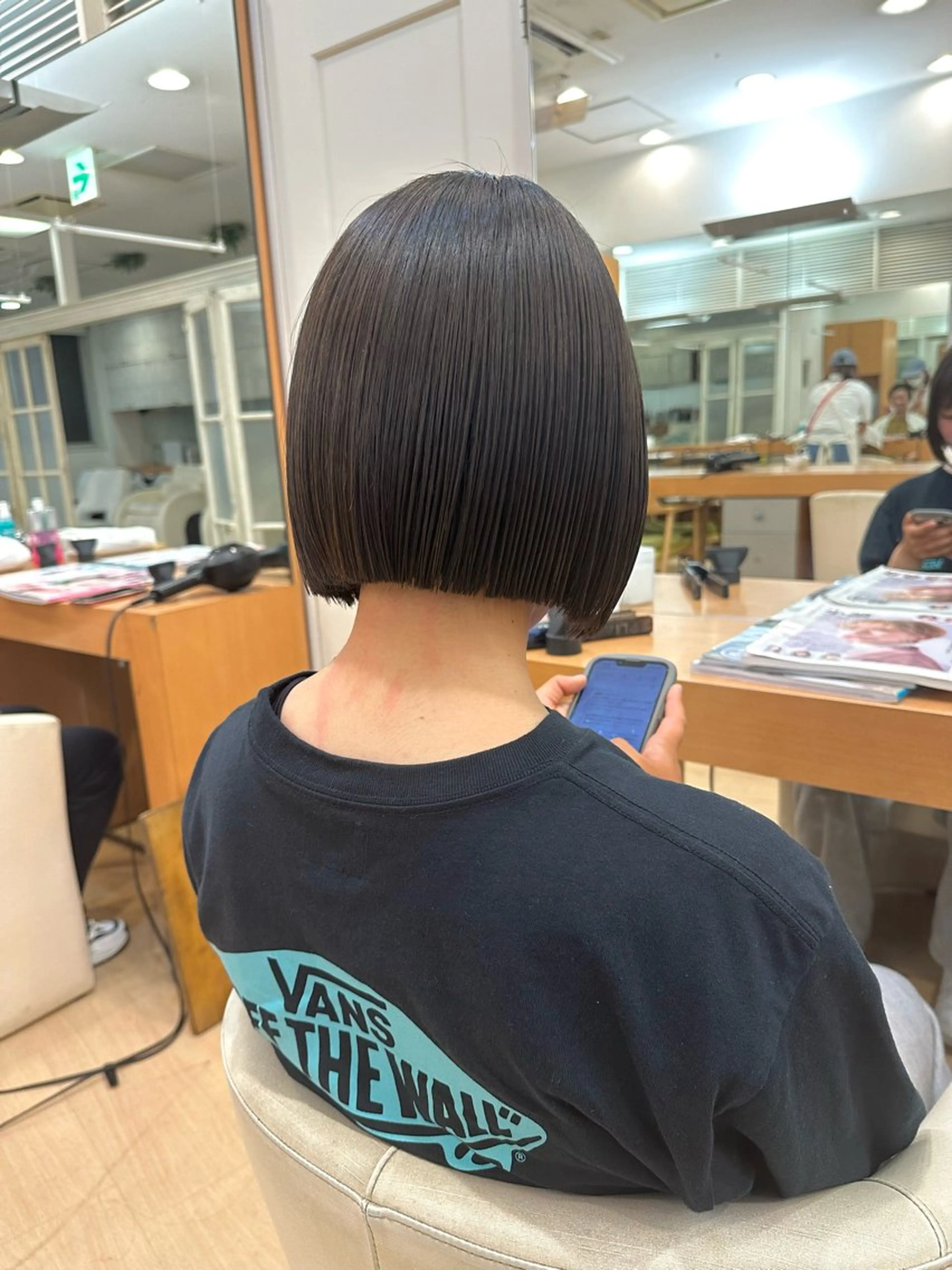 ショート カット 縮毛矯正 Gardenhair 小笠原篤矢ショートのヘアスタイル