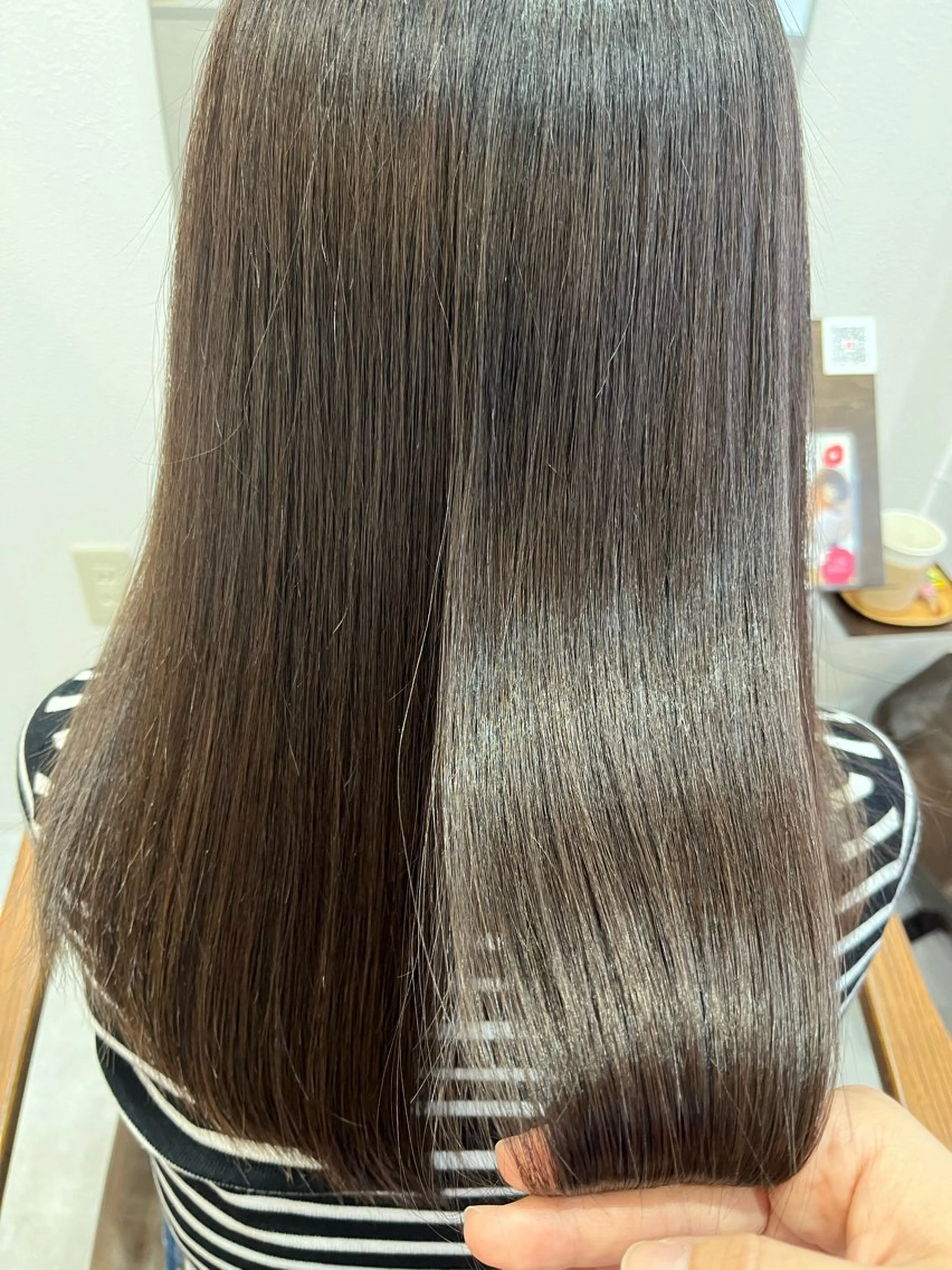 ロング トリートメント 暖色＊ベージュ ＊くらたあやかのヘアスタイル