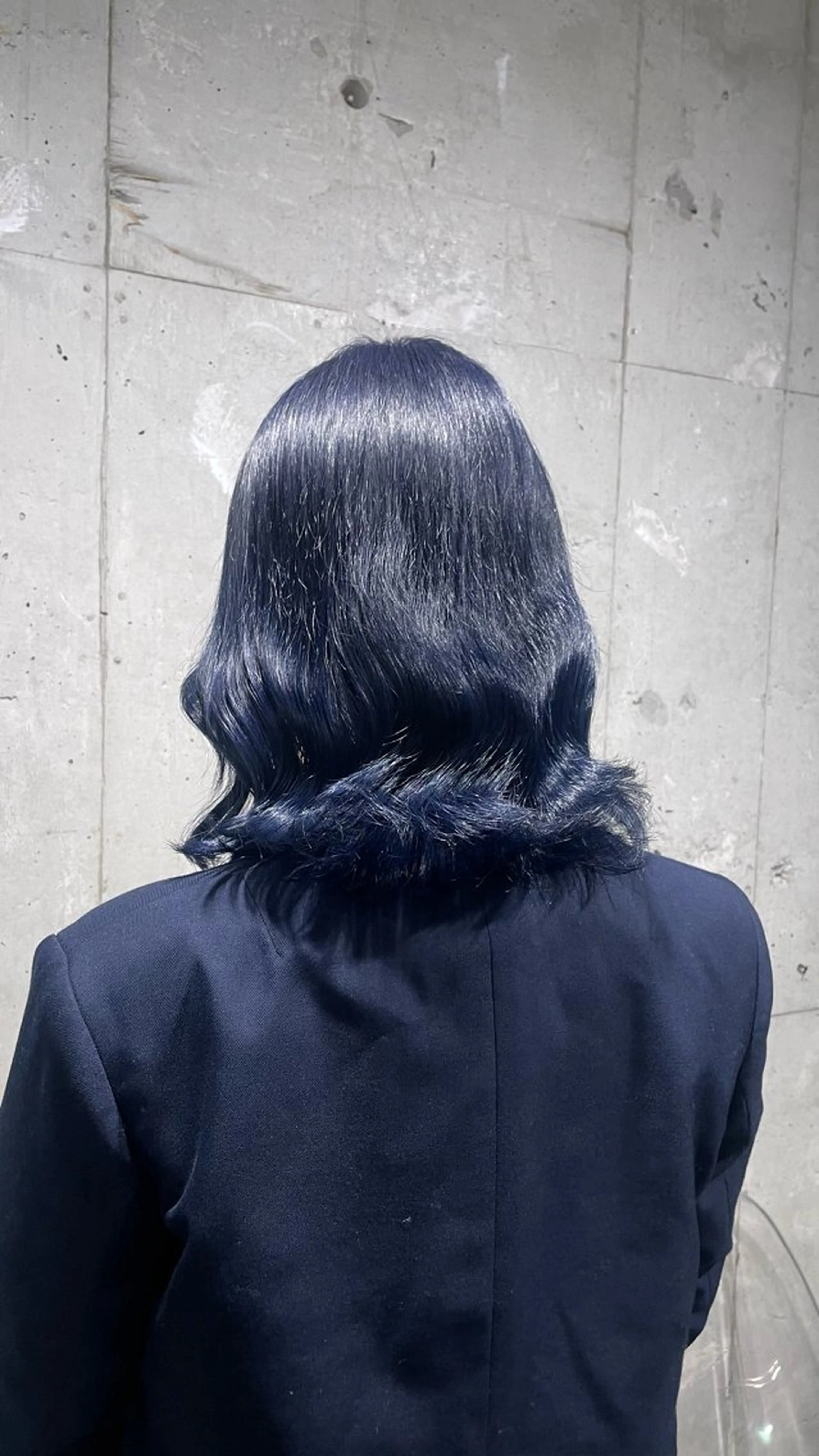 ミディアム カラー ブルーカラー ネイビーカラー alicetokyo 🦋宮葉🦋のマツエク・マツパデザイン