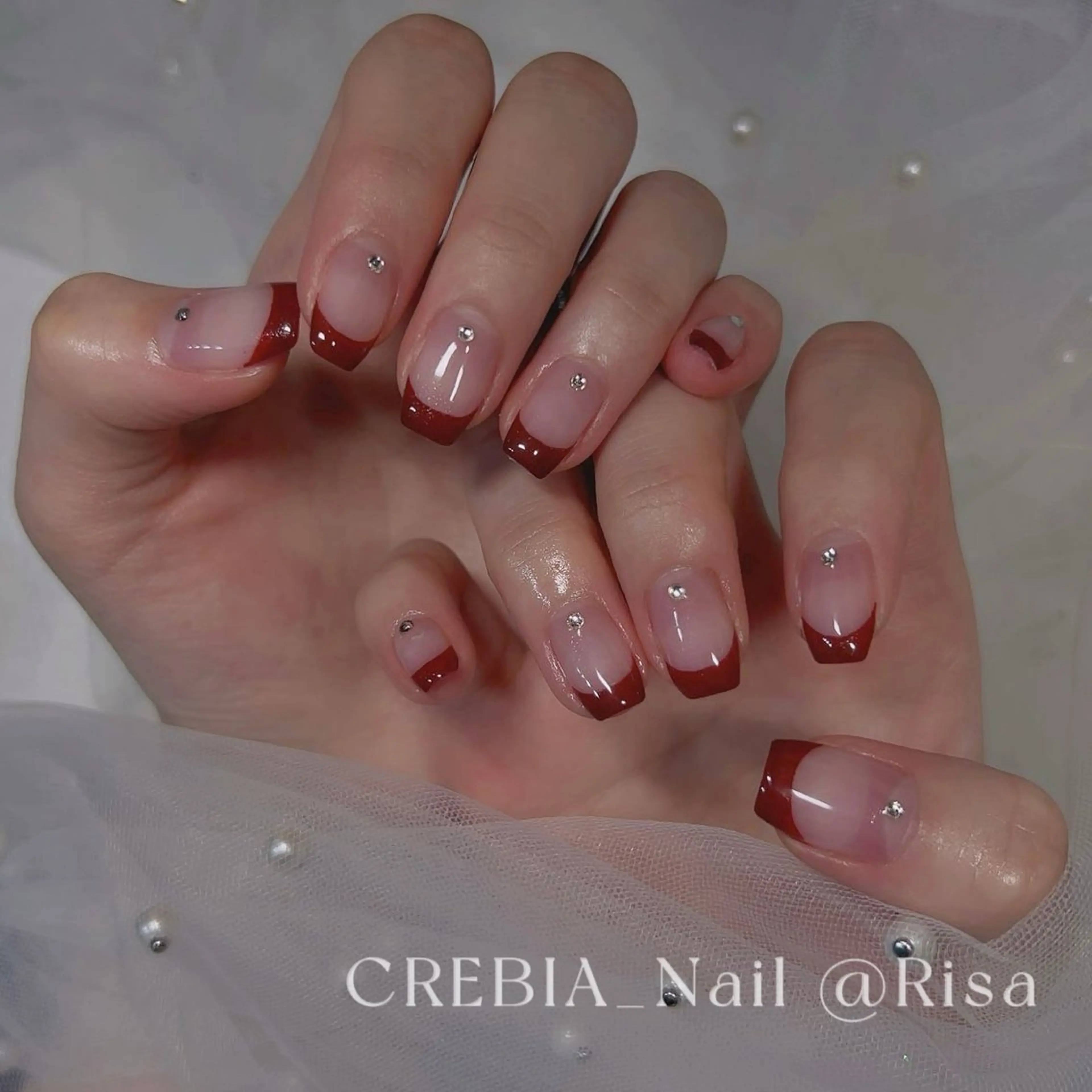 ネイル CREBIA beaute ネイル部所属・CREBIA @Risaのネイルデザイン