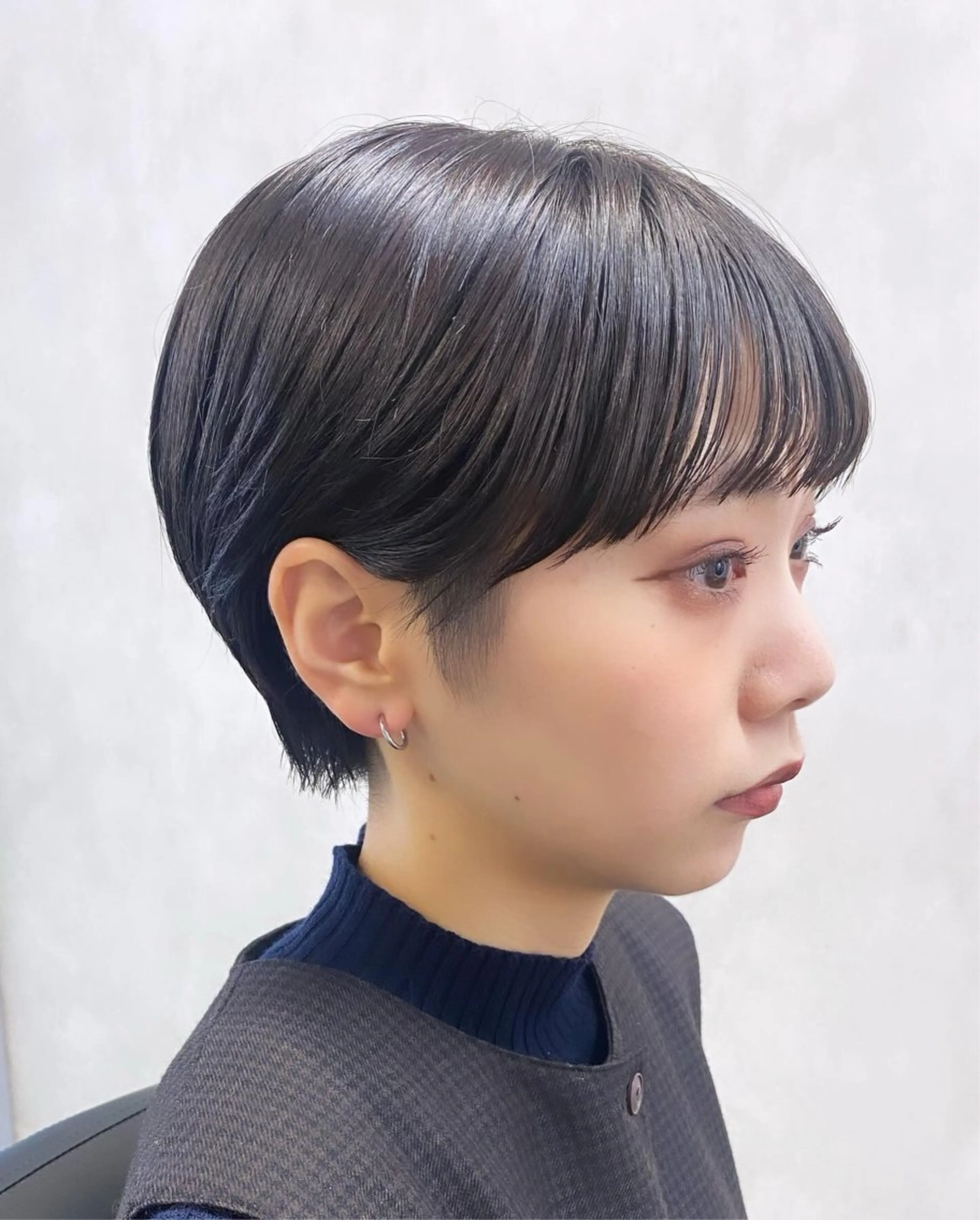 ショート カラー salowin三丁目所属・🟩白髪ぼかし/ ショート/ボブ/大司のヘアスタイル