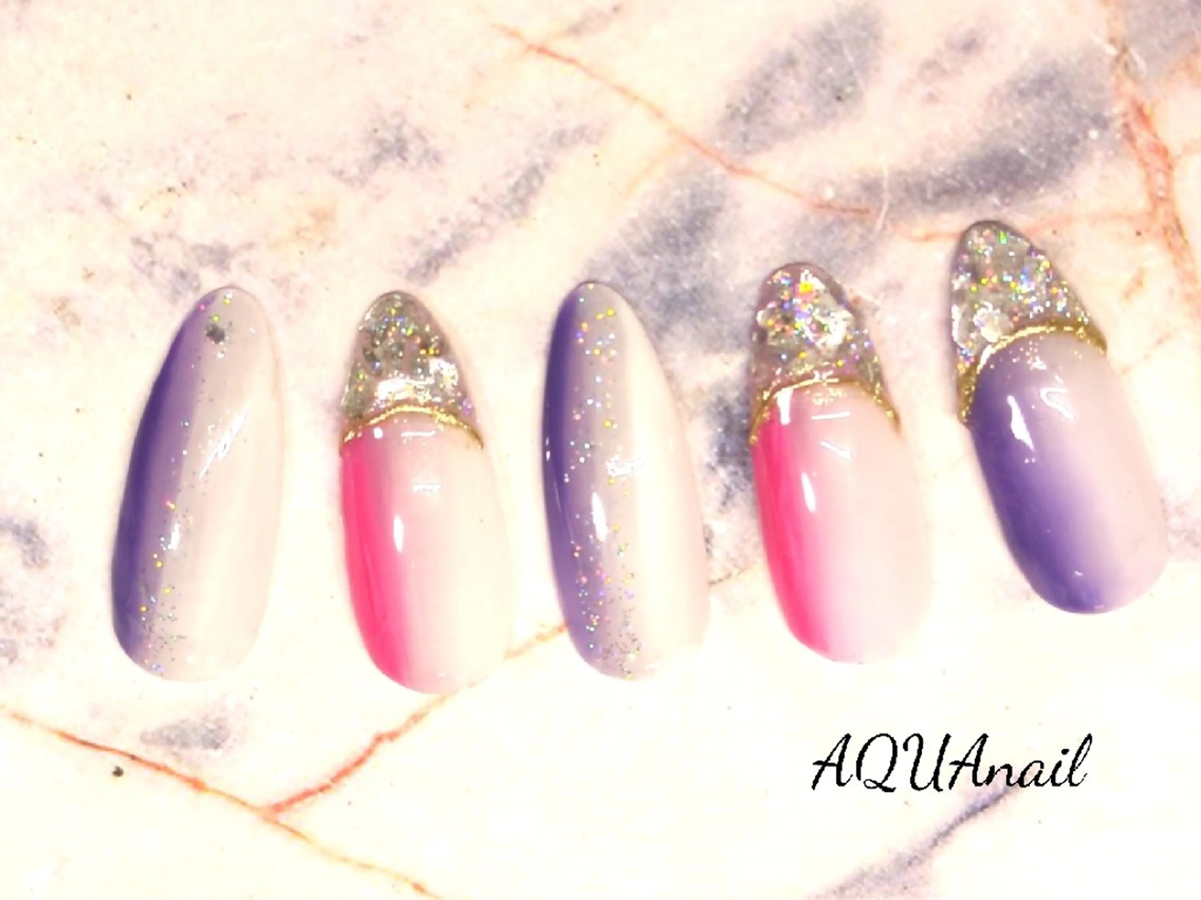 AQUA nailのネイルデザイン
