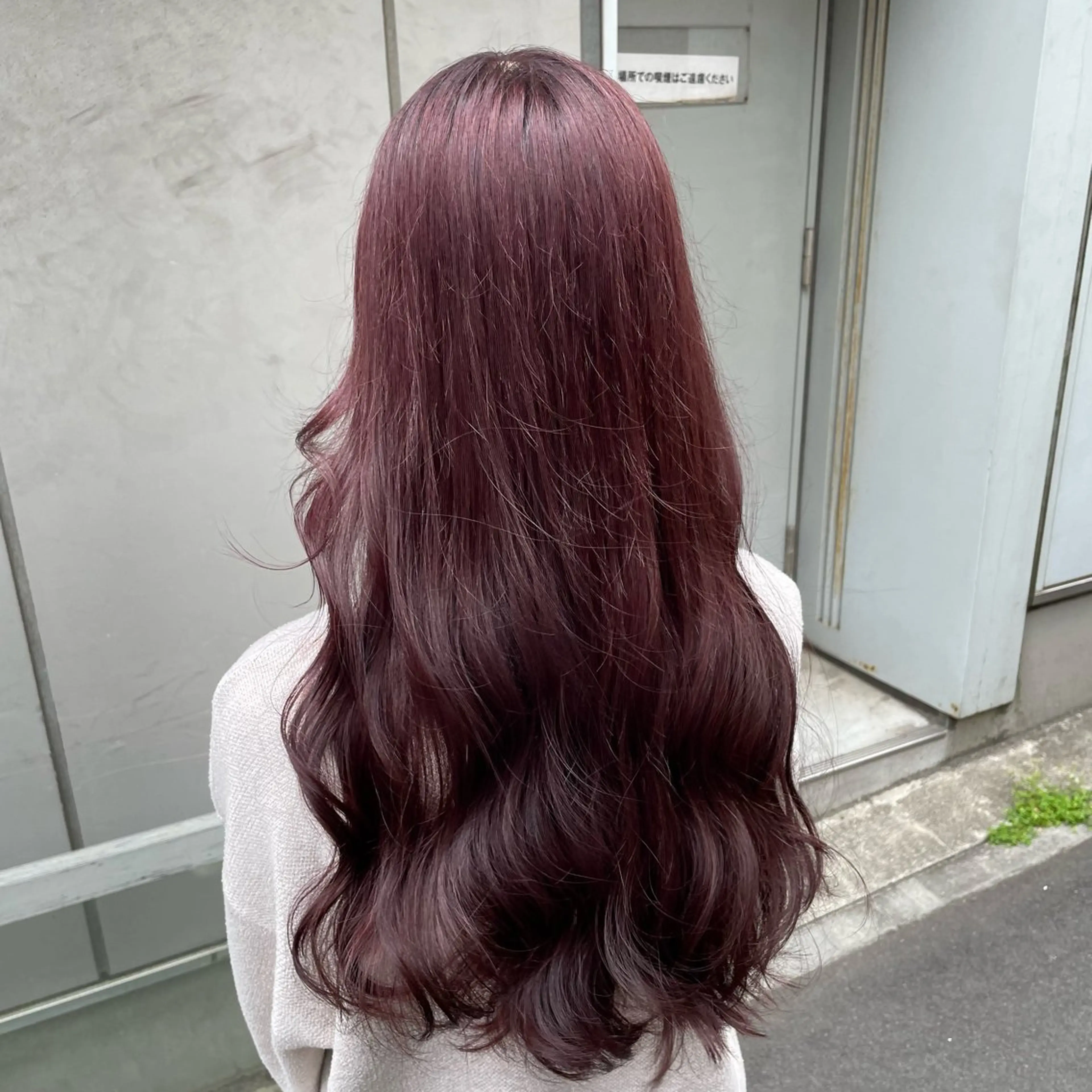 セミロング カラー ヘアカラー 大人っぽ♡上品な暖色 ♡ブリーチなし♡のヘアスタイル