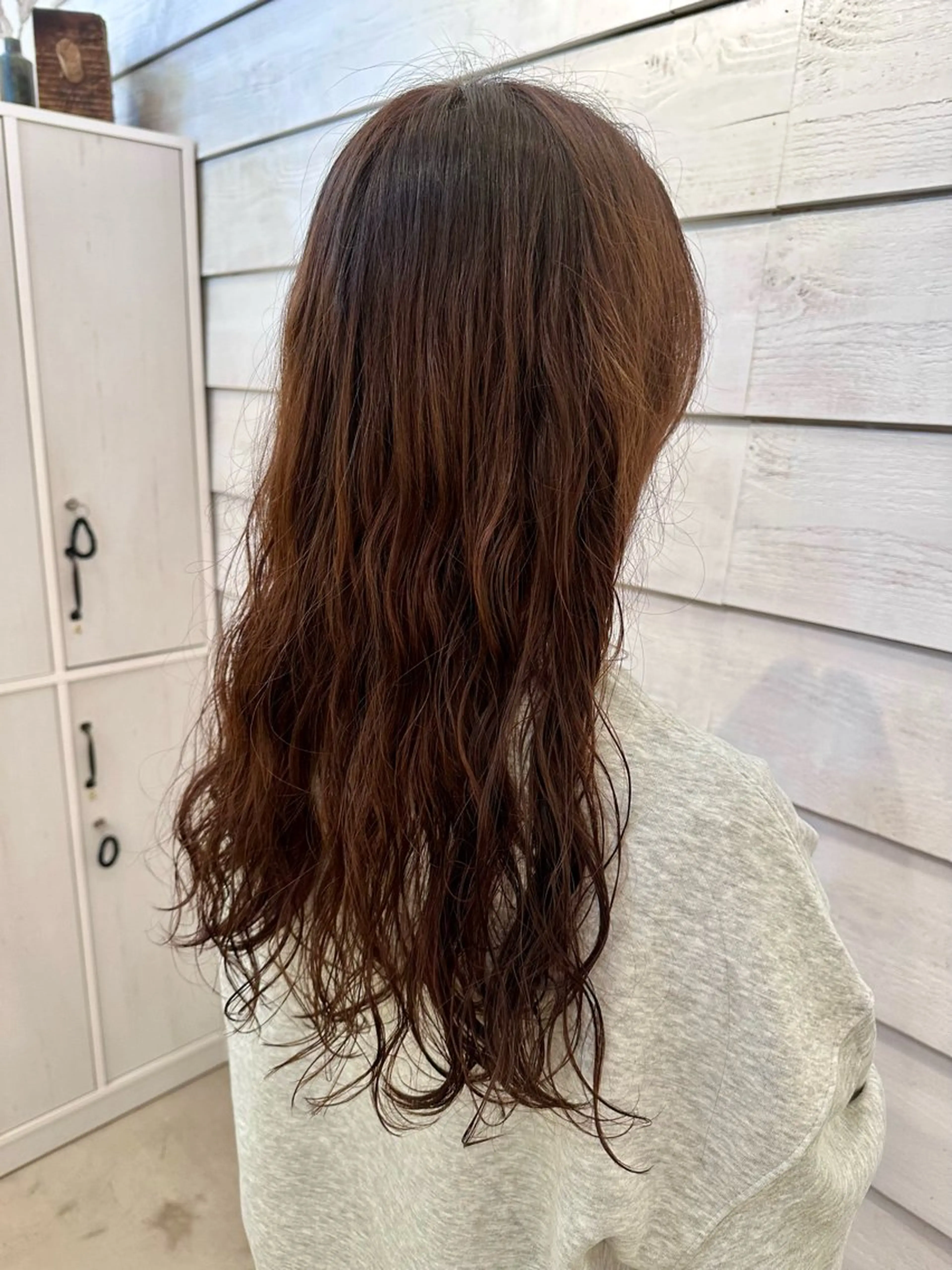 ロング パーマ New-LineGINZA所属・ロング/髪質改善✂️ 佐々木大輔のヘアスタイル