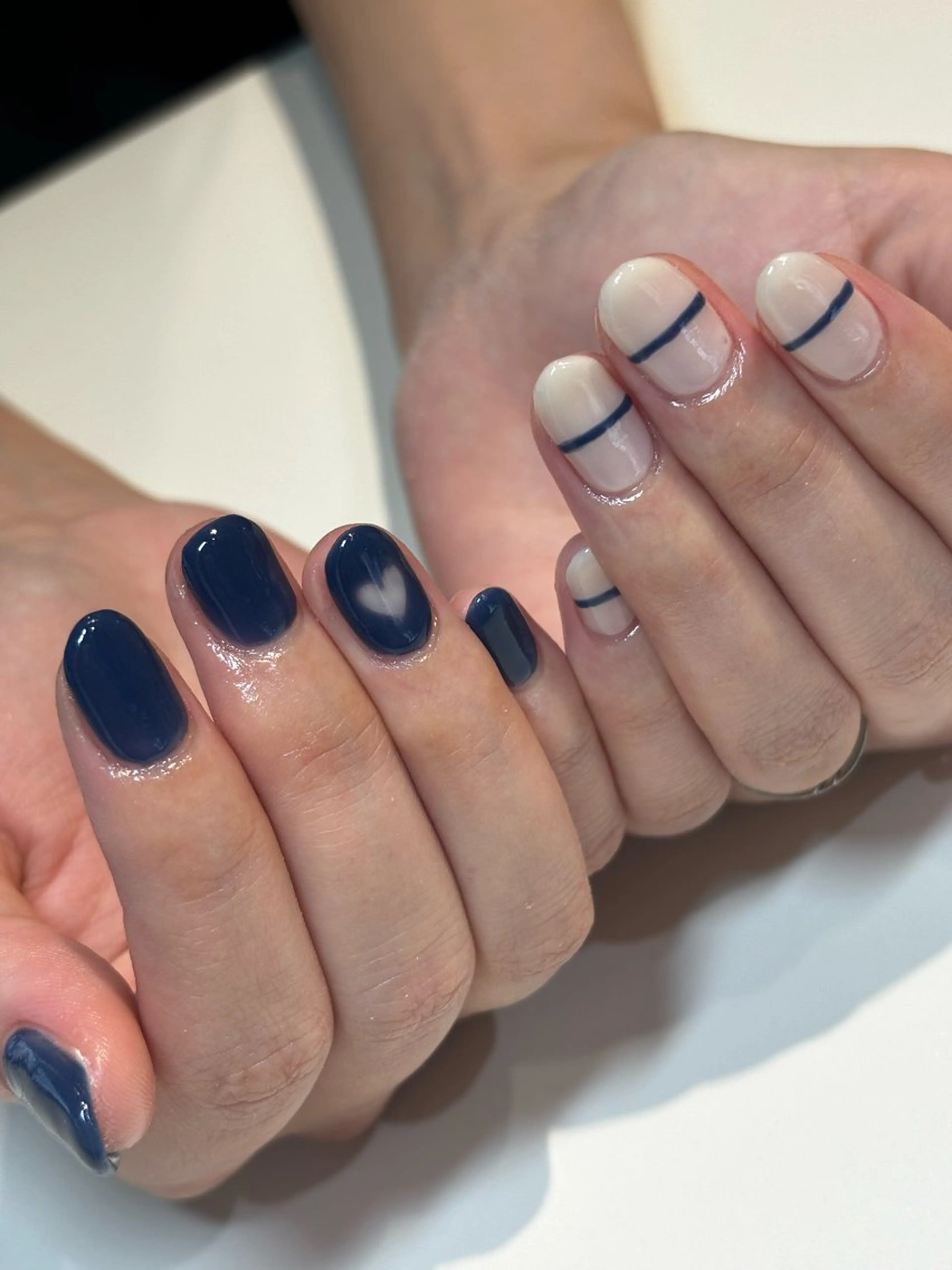 ネイル フットネイル フレンチネイル ジェルネイル グラデーション マグネットネイル ハンドネイル ヘアー.ネイル二刀流 misa🫧のヘアスタイル