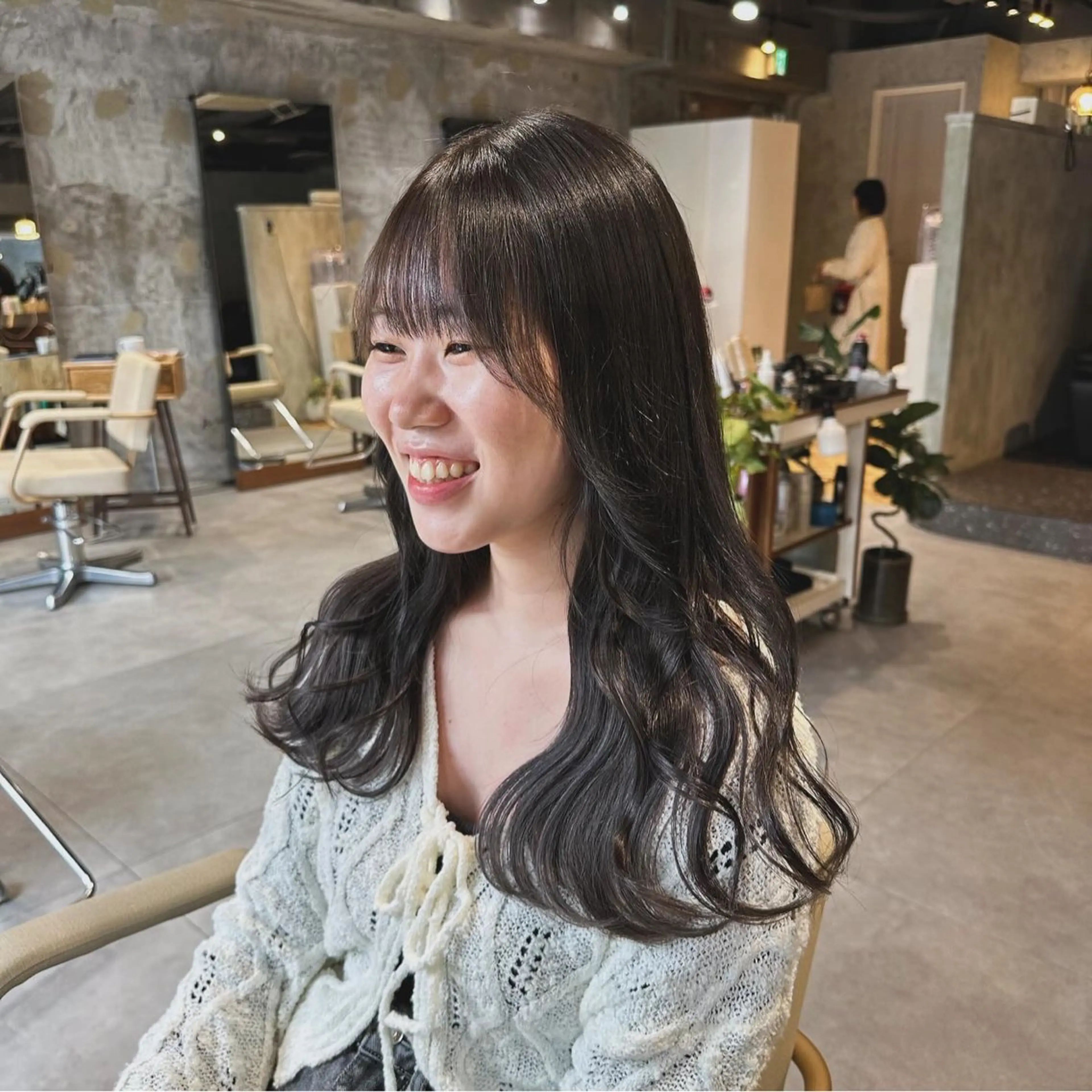 セミロング 似合わせスタイル 山本風太のヘアスタイル