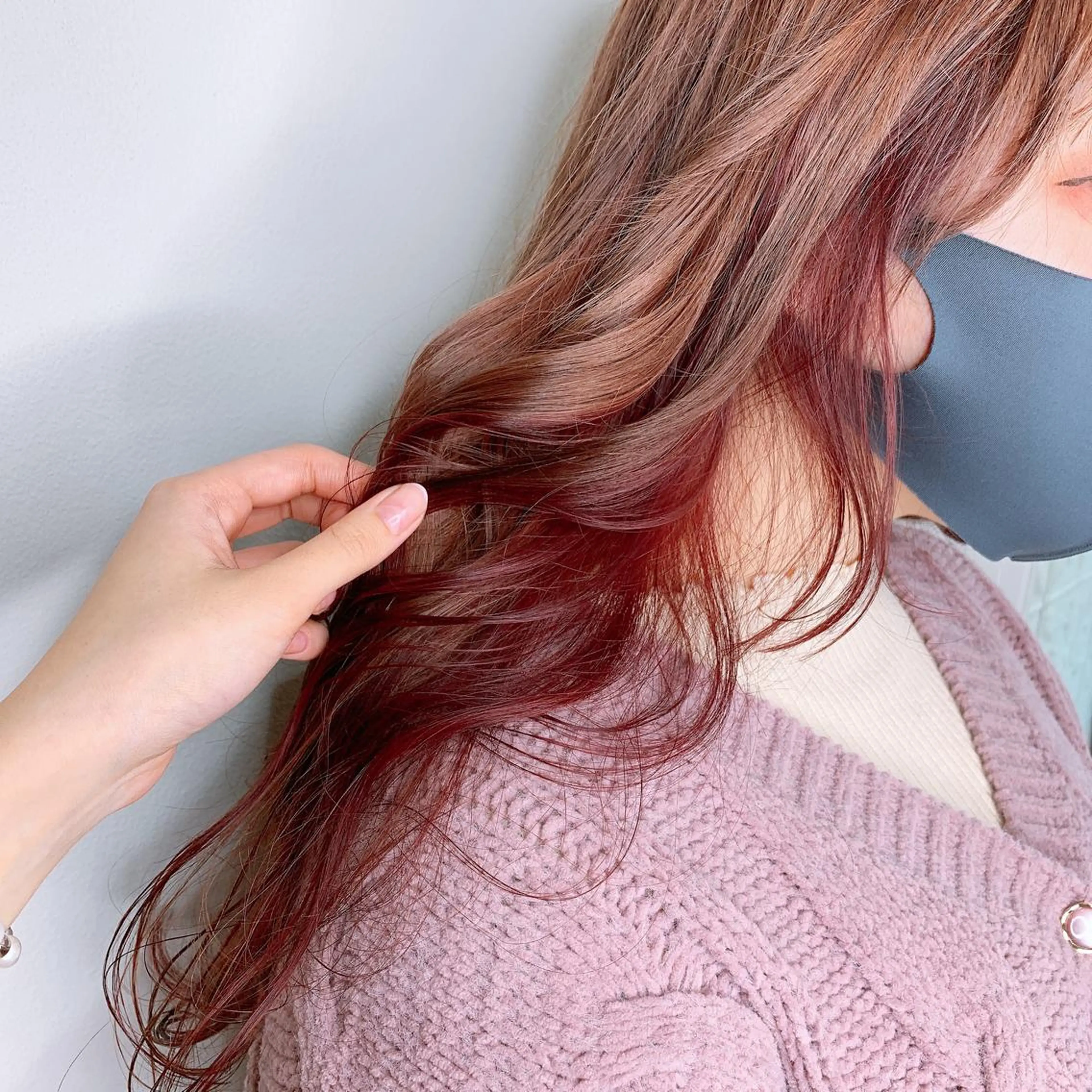ロング カラー ヘアカラー ﾖｼﾅｶﾞﾏﾕ🦕 透明感カラーのヘアスタイル