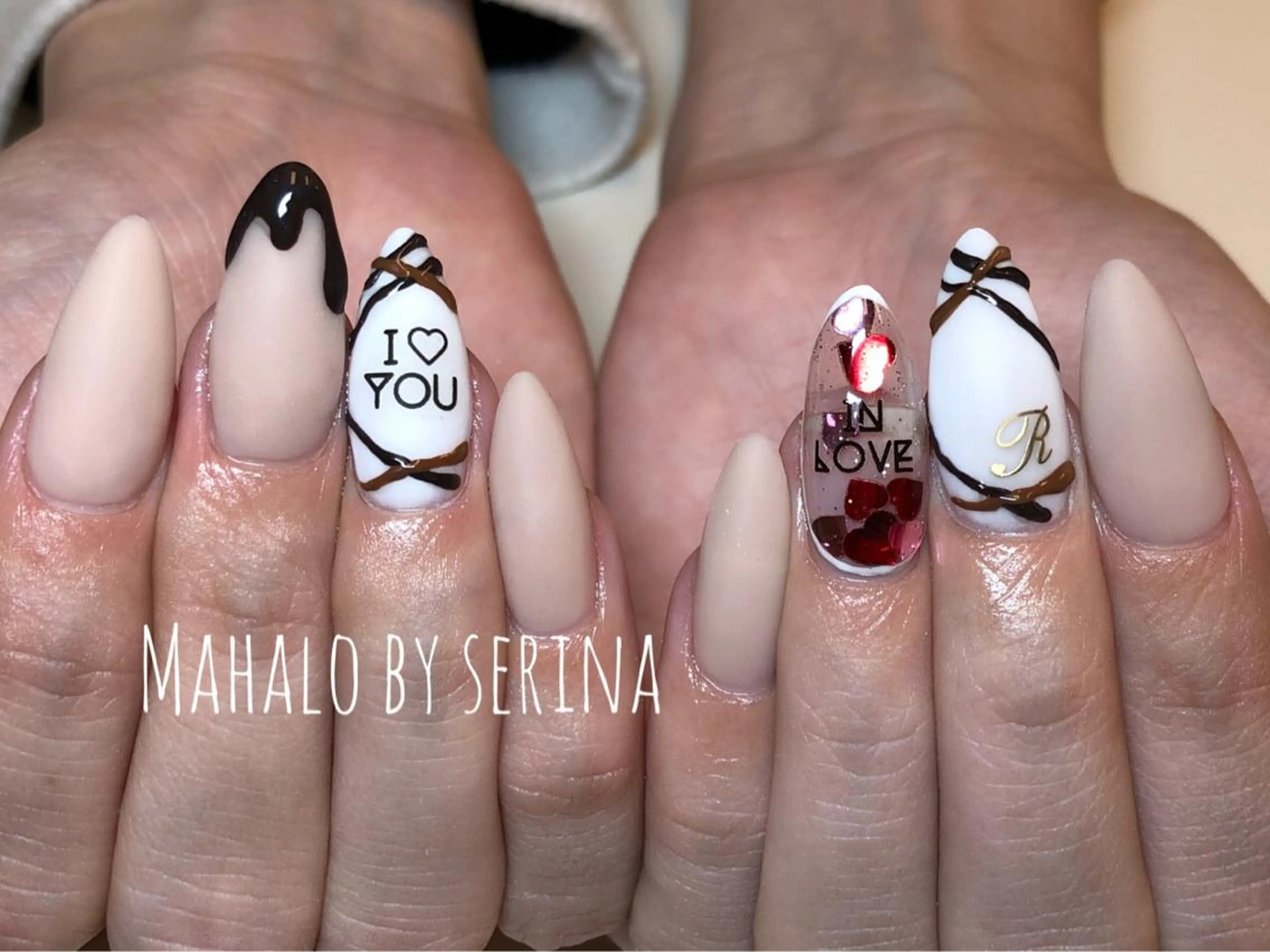 ロング カラー ネイル SUNNY BAE. SERINAのネイルデザイン