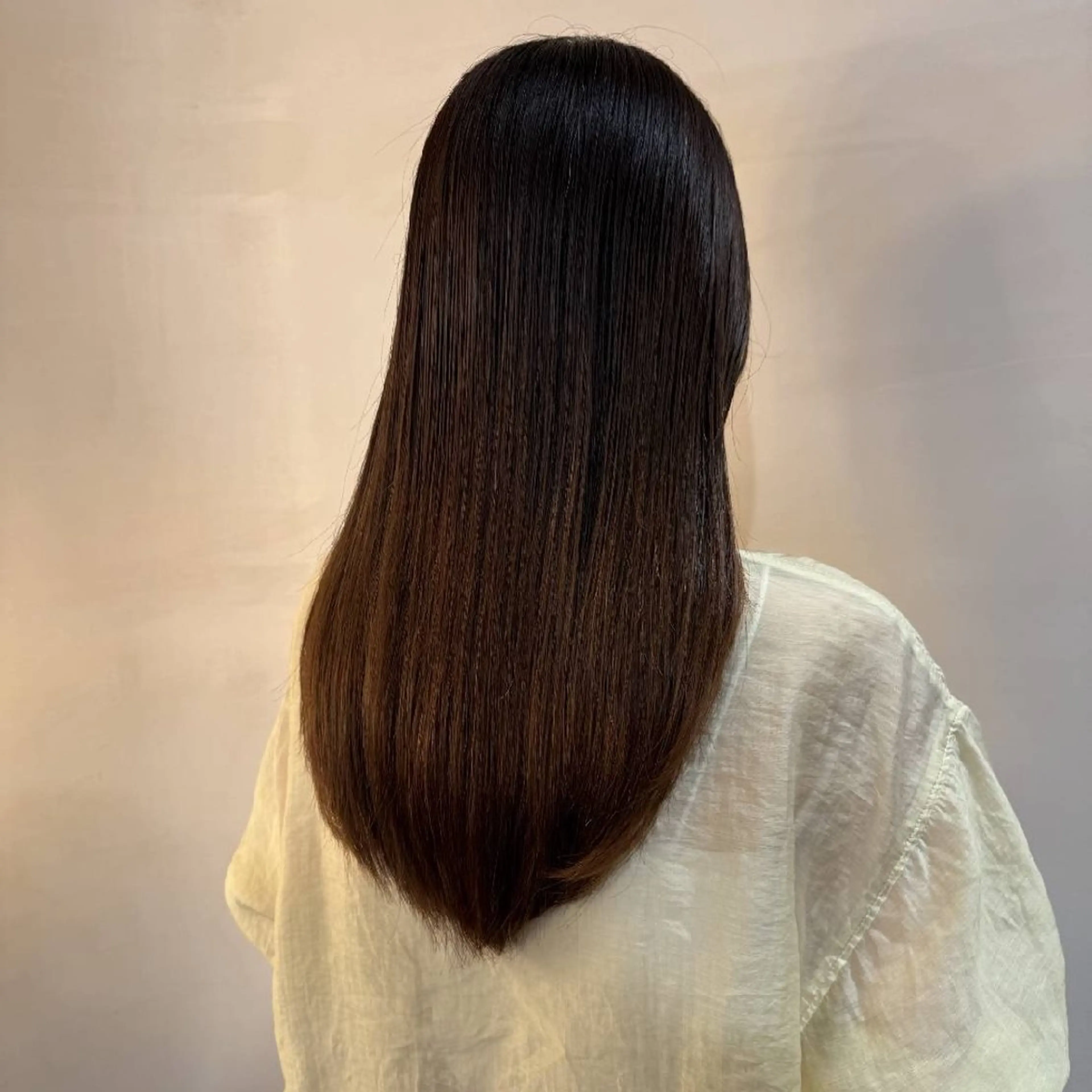 🍁平日限定クーポン🍁似合わせカット+暖色カラー+艶髪トリートメント　白髪染め&おしゃれ染めOK　6600円の写真