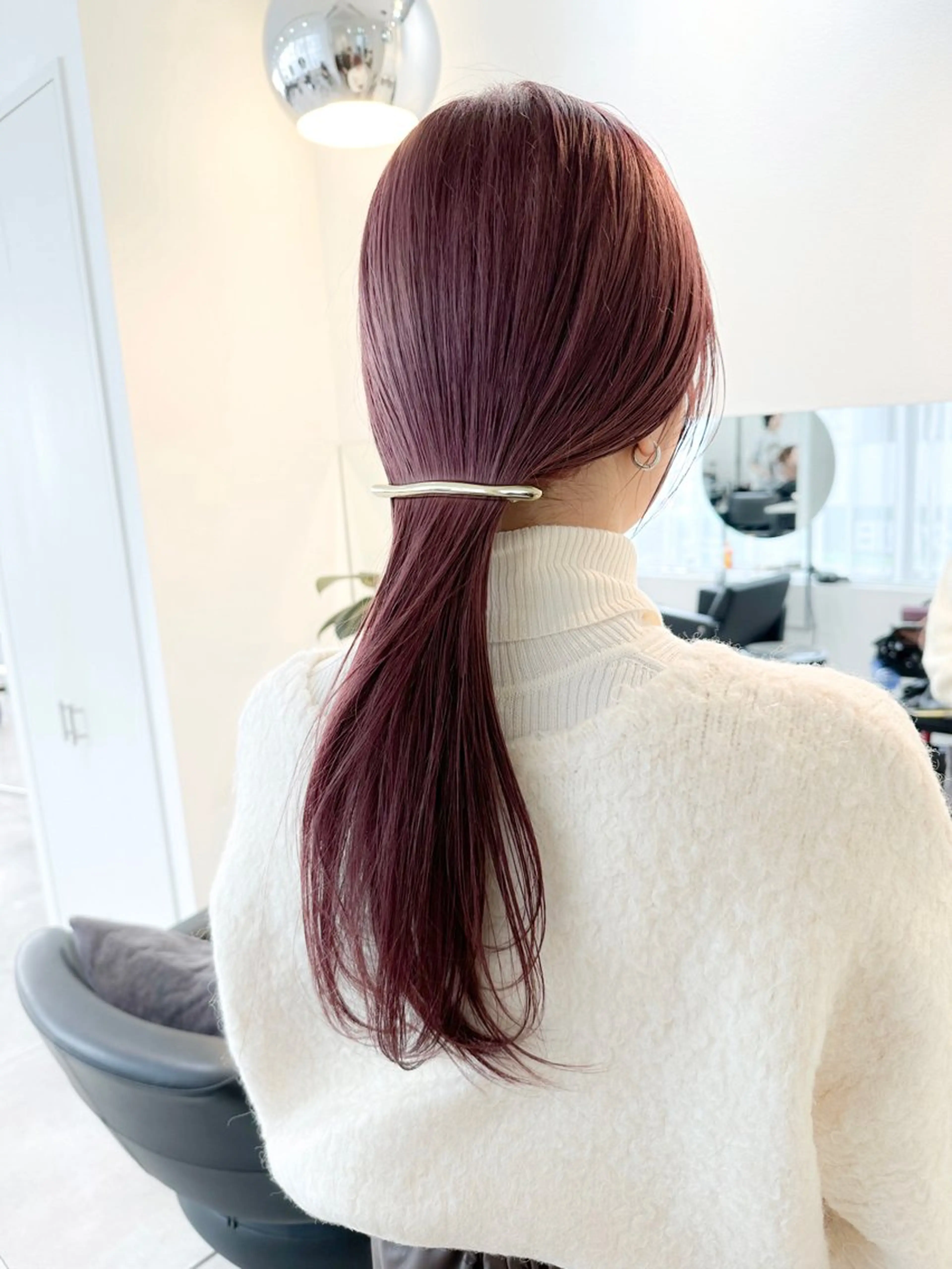 ロング カラー カット ヘアカラー トリートメント 艶髪ブリーチ 永井竜也のヘアスタイル