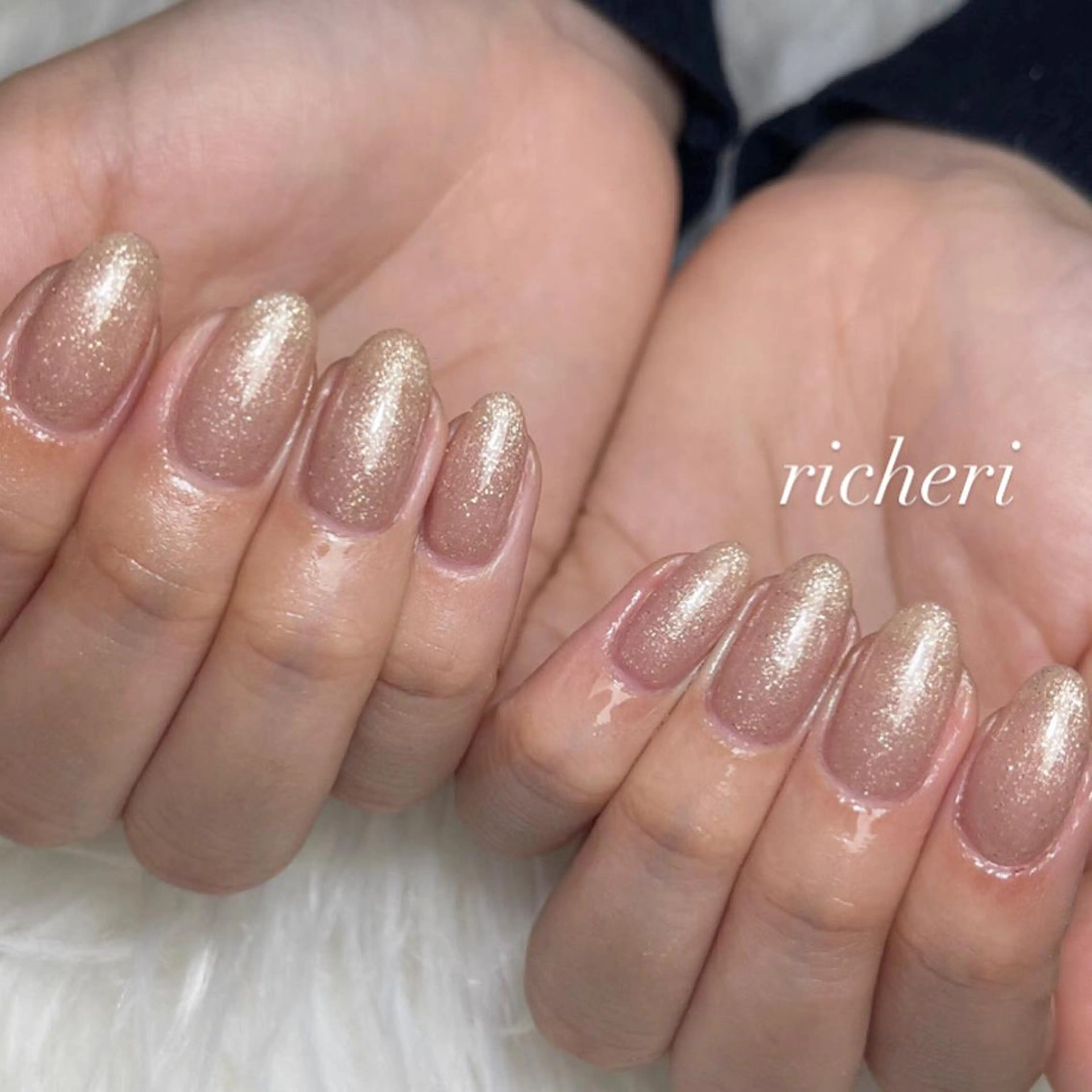 ミディアム ネイル ハンドネイル richeri beautyのエステ・リラクイメージ