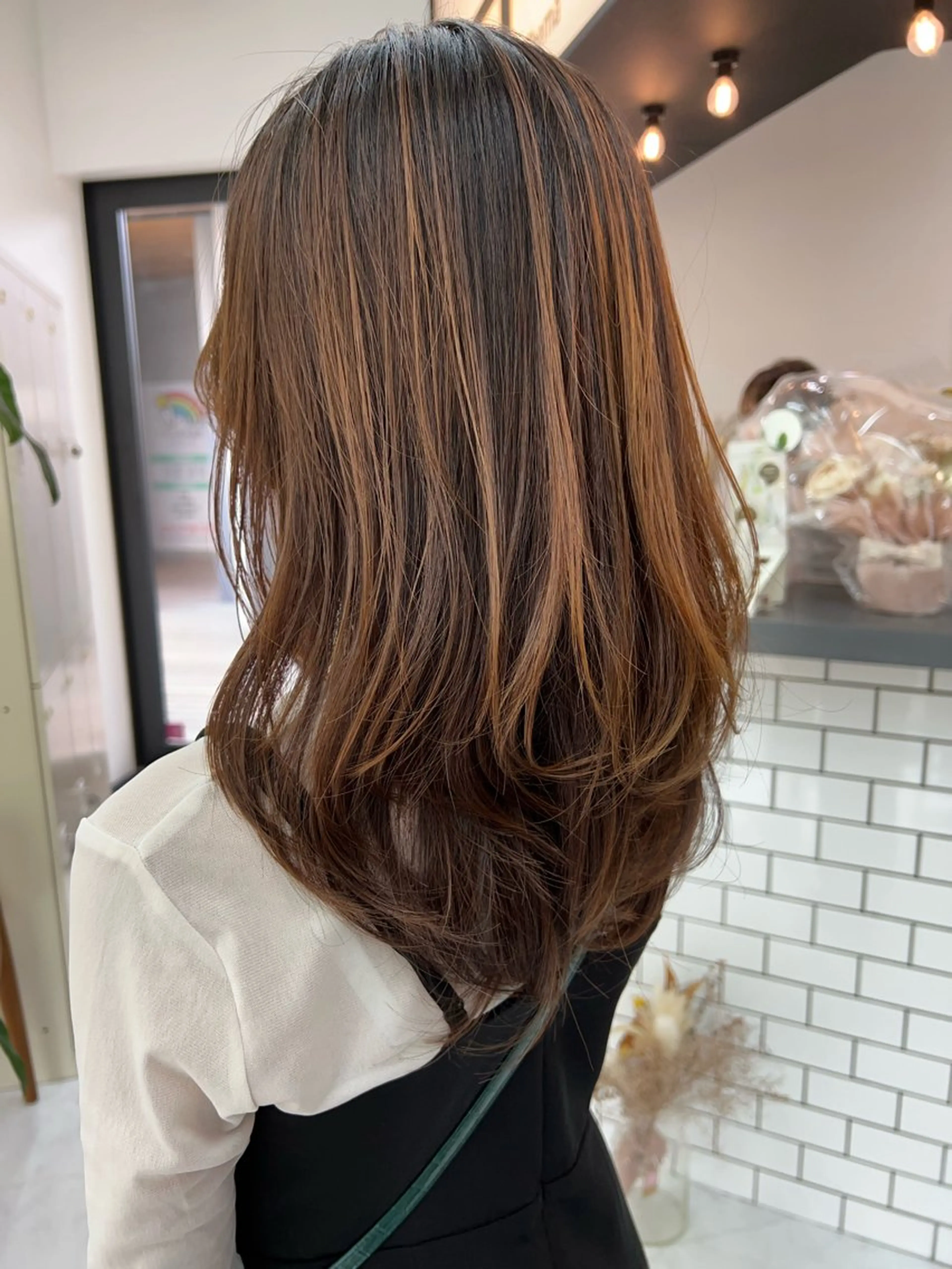ロング カット ヘアカラー トリートメント 🌿MASATO 🌿韓国ヘアのヘアスタイル