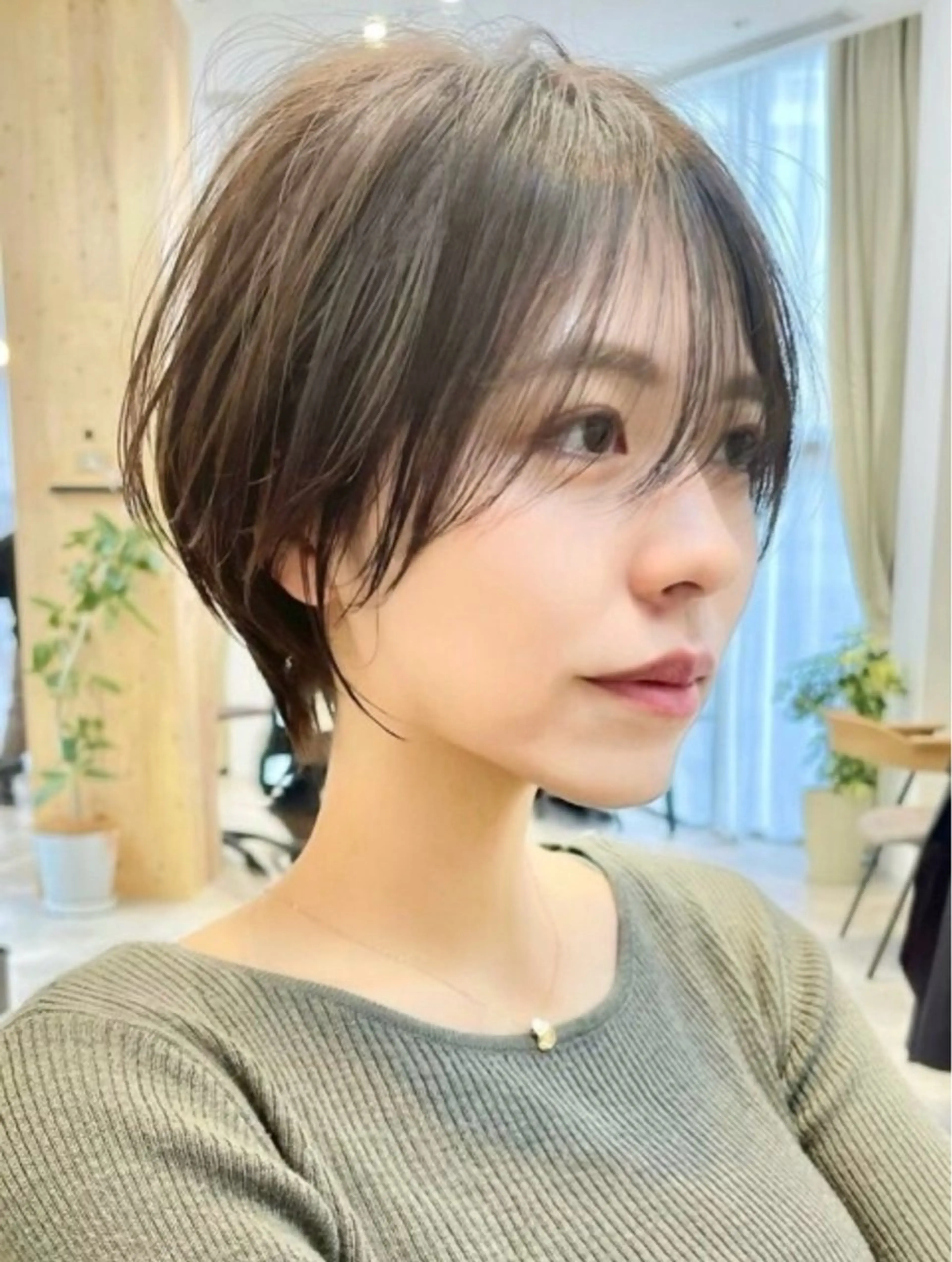 【🎄12月限定クーポン🎄】似合わせショートカット＋透明感カラー9,900円→5500円【税込】の写真