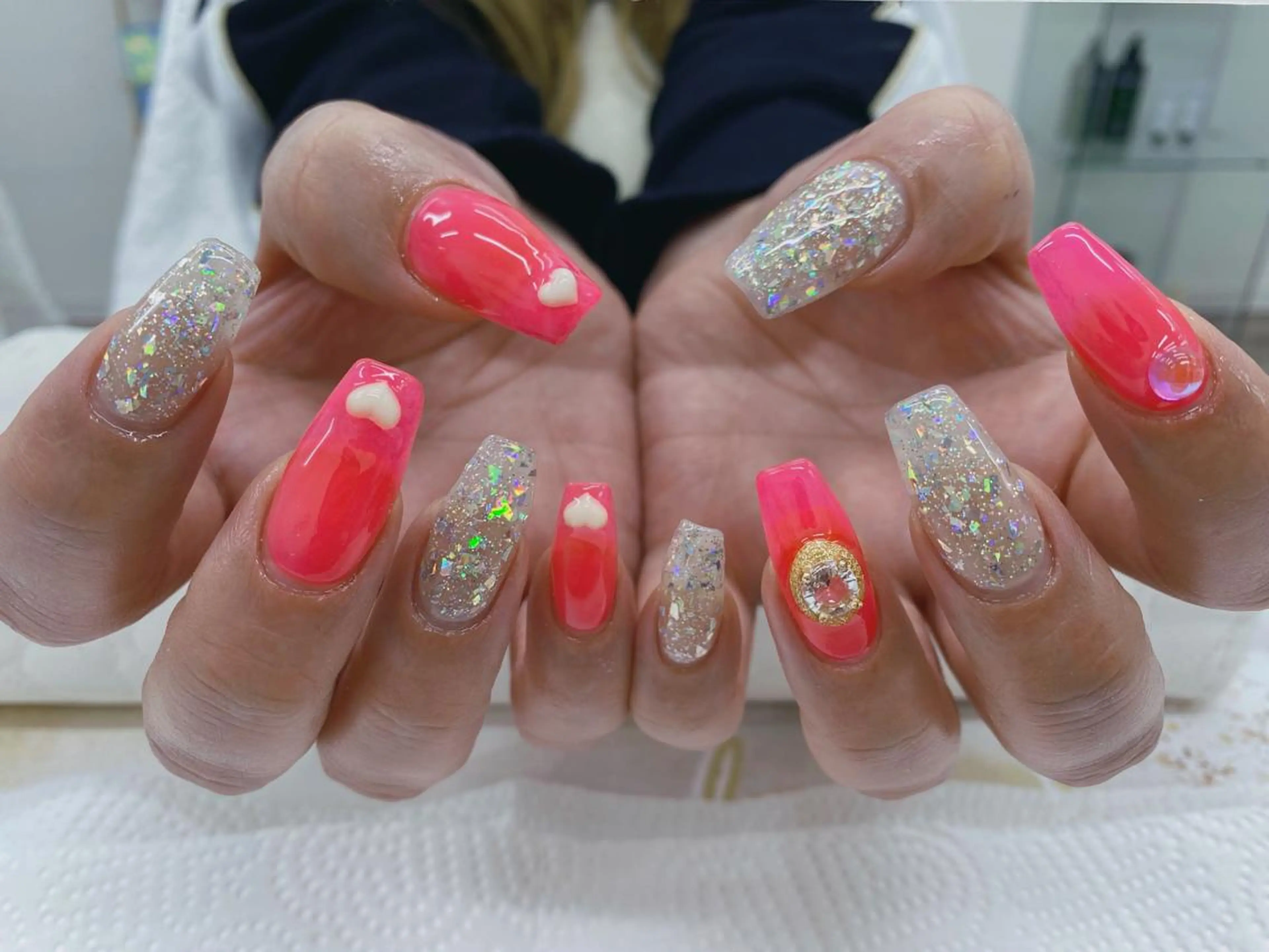 ネイル 持ち込み スカルプネイル Y nailのネイルデザイン