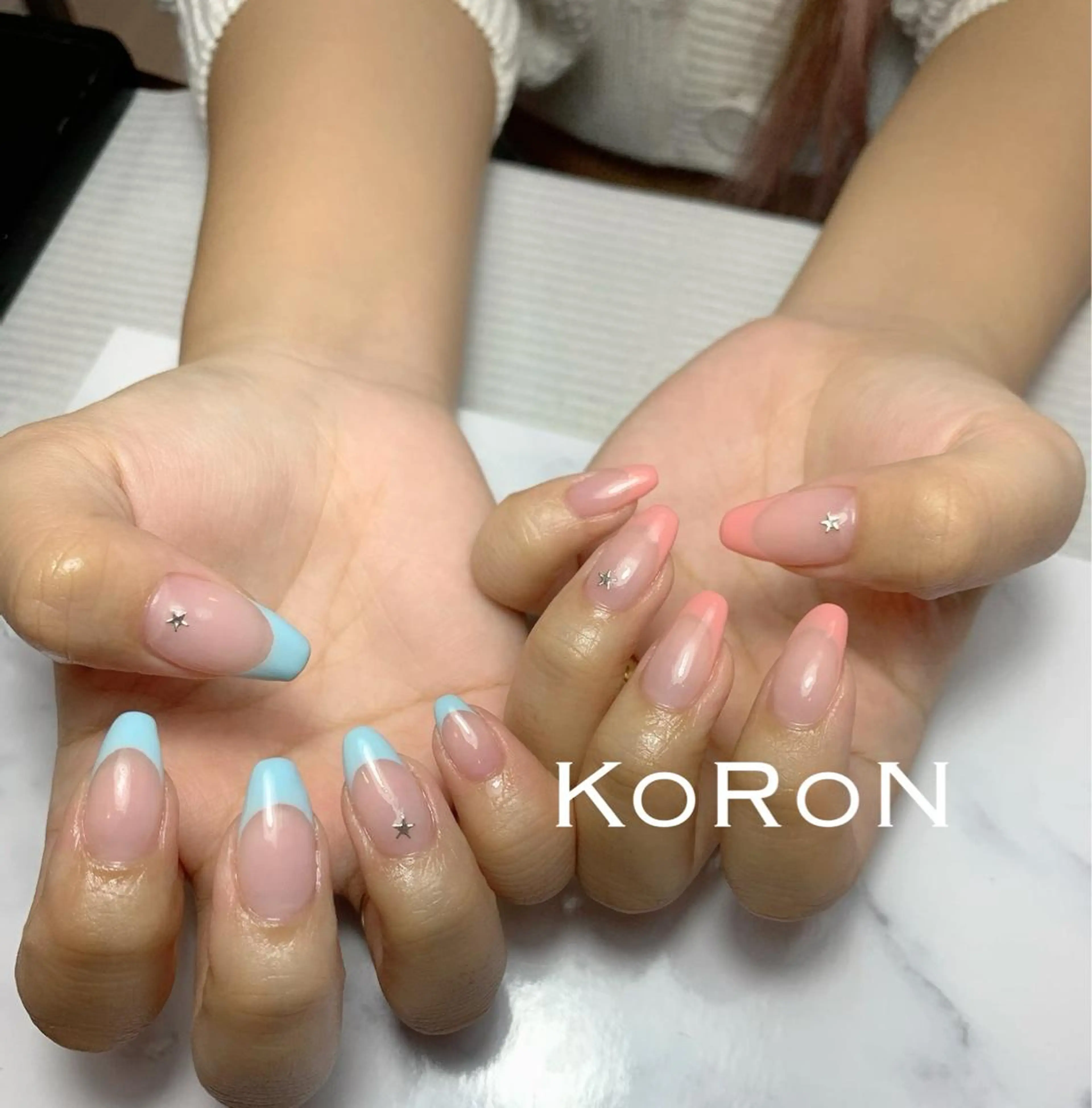 ネイル ハンドネイル 自宅サロン鎌倉 KORONのネイルデザイン