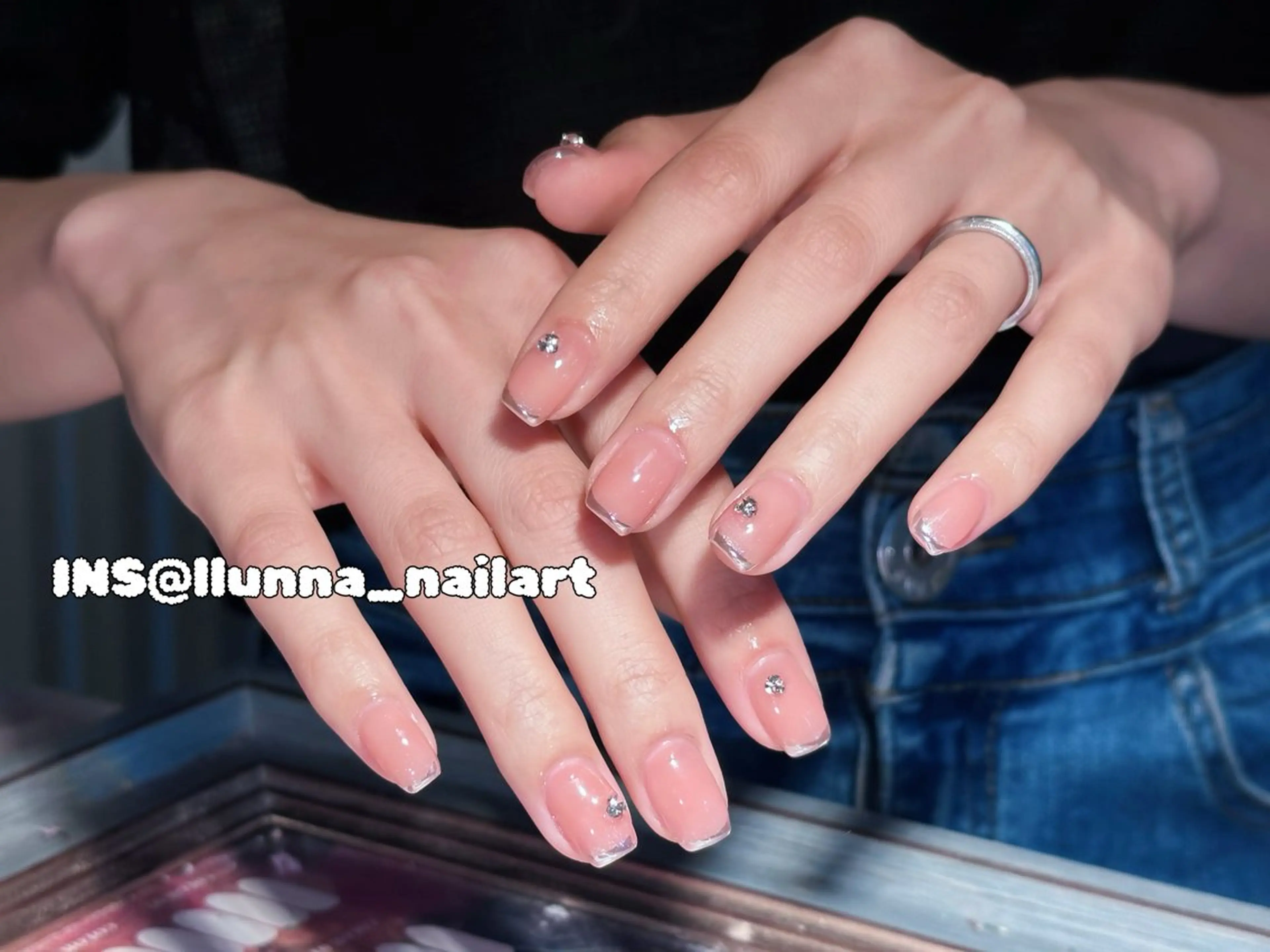 ネイル ハンドネイル Keiko  Nail Salon所属・Cleopatra ♡ルナのネイルデザイン